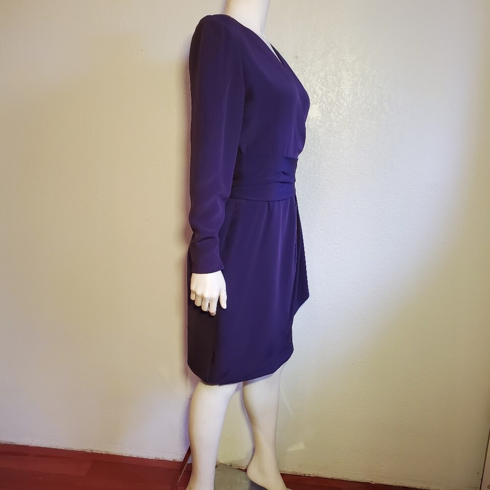 Vintage 80s Designer Purple Gown Stanley Platos