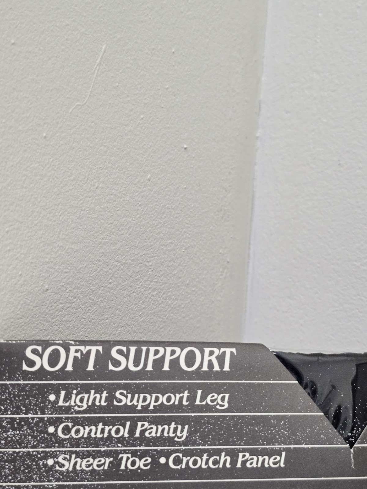 vintage BURLINGTON Sheer Legacy Pantyhose Extra Long Black T72 Soft Support