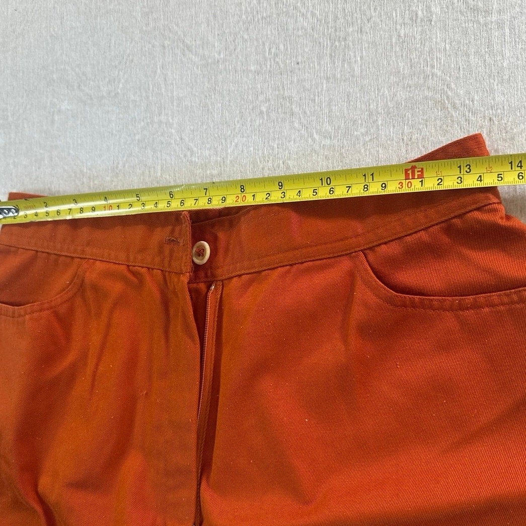 Vintage Emily just Emily shorts high waisted rusty colar. Womens size 26” “S 4-6