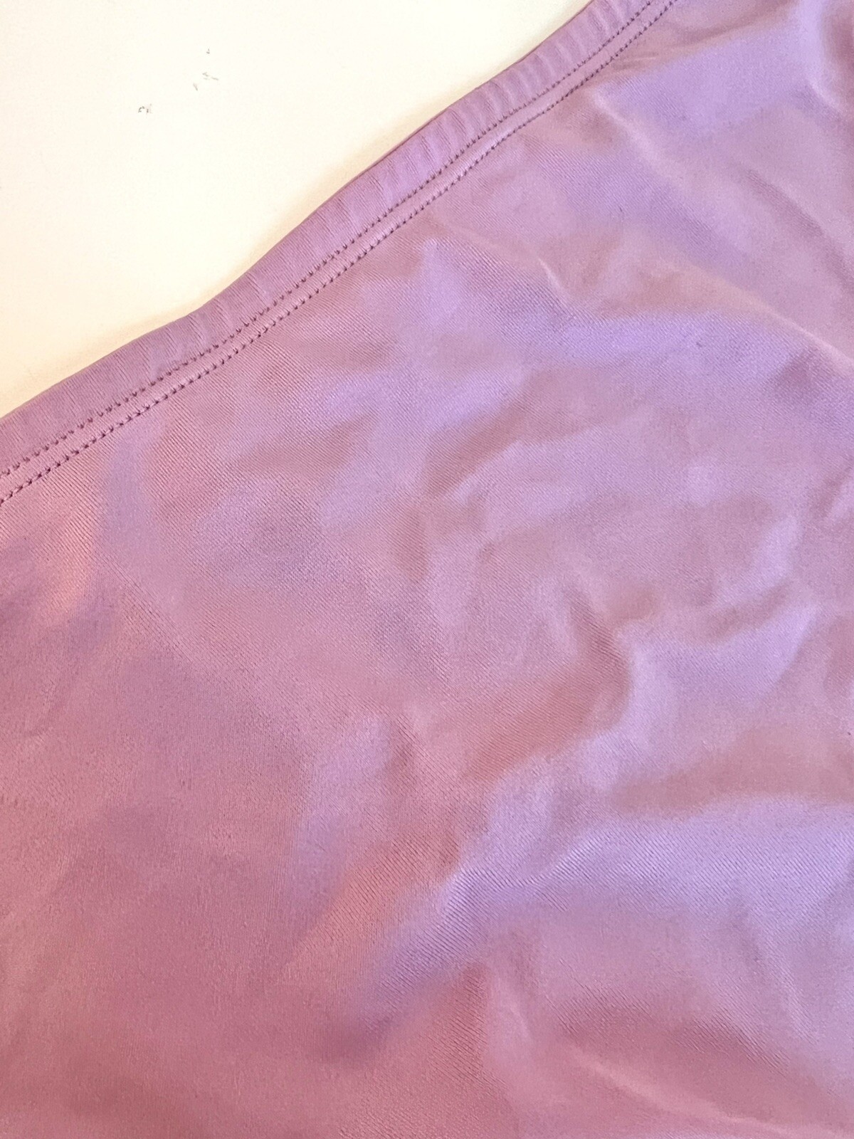 DELICATES HI RISE PANTIES Briefs Vintage 13% Spandex Sissy 1x Lilac Purple Matte