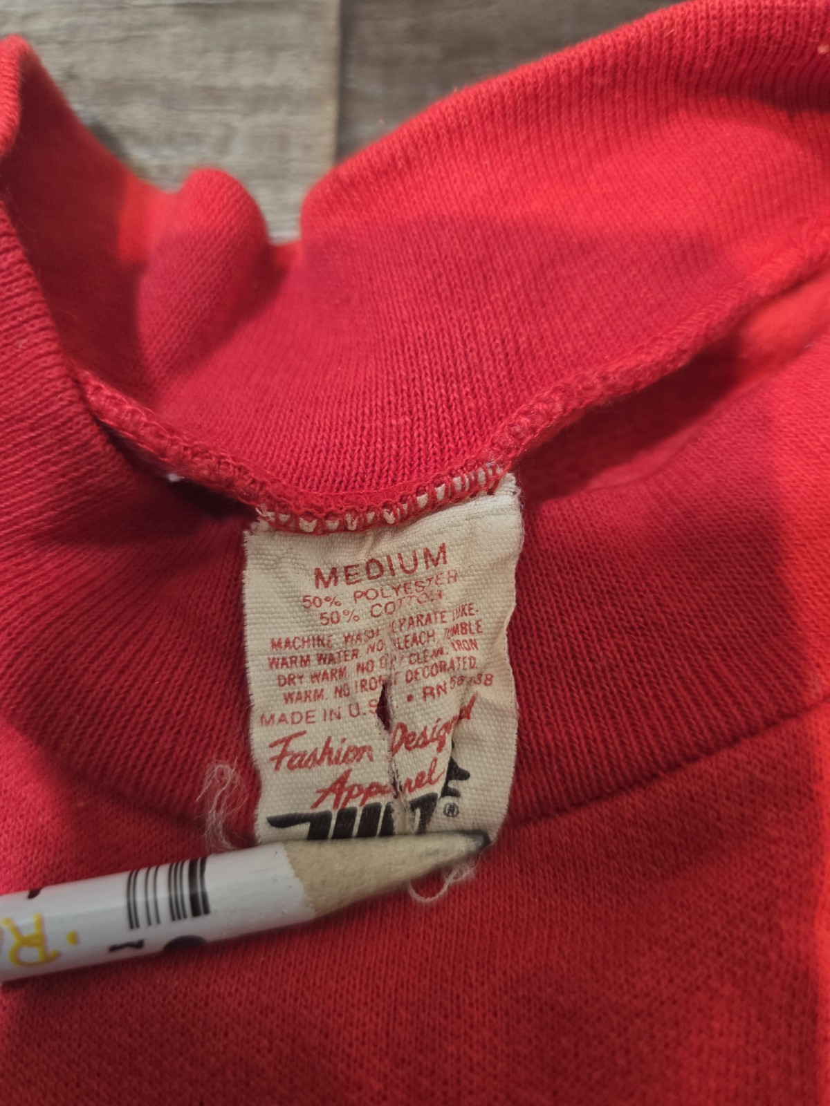 Vintage Fresno CSU Red Muscle T-shirt Medium #138