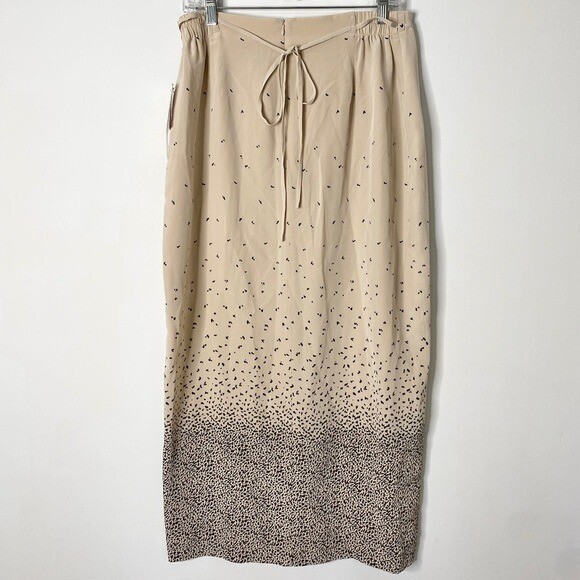 Vera Cristina for Shekou Women’s NWT Size 12 Vintage 100% Silk Ombre Fade Skirt