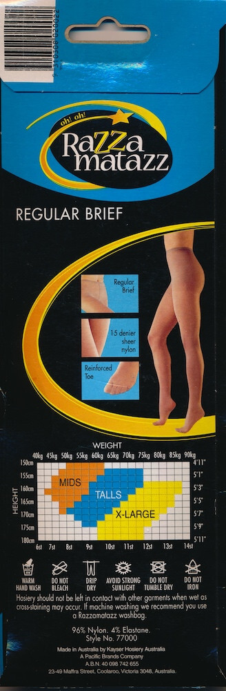 Vintage Stockings: Razzamatazz (Grey Mist/ Talls)