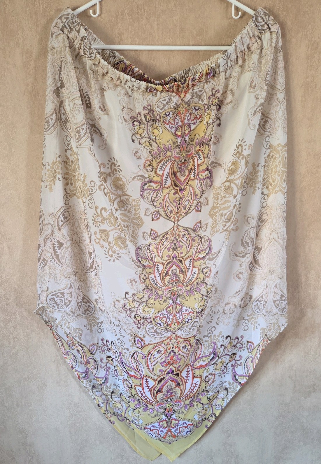 Cato Paisley Floral Printed Women’s Handkerchief Skirt Size 18/20 Y2k Fairy Boho