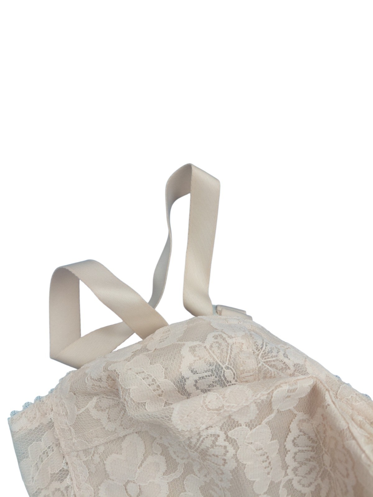 Vintage Lady Cameo Lingerie Bra Size 30DD