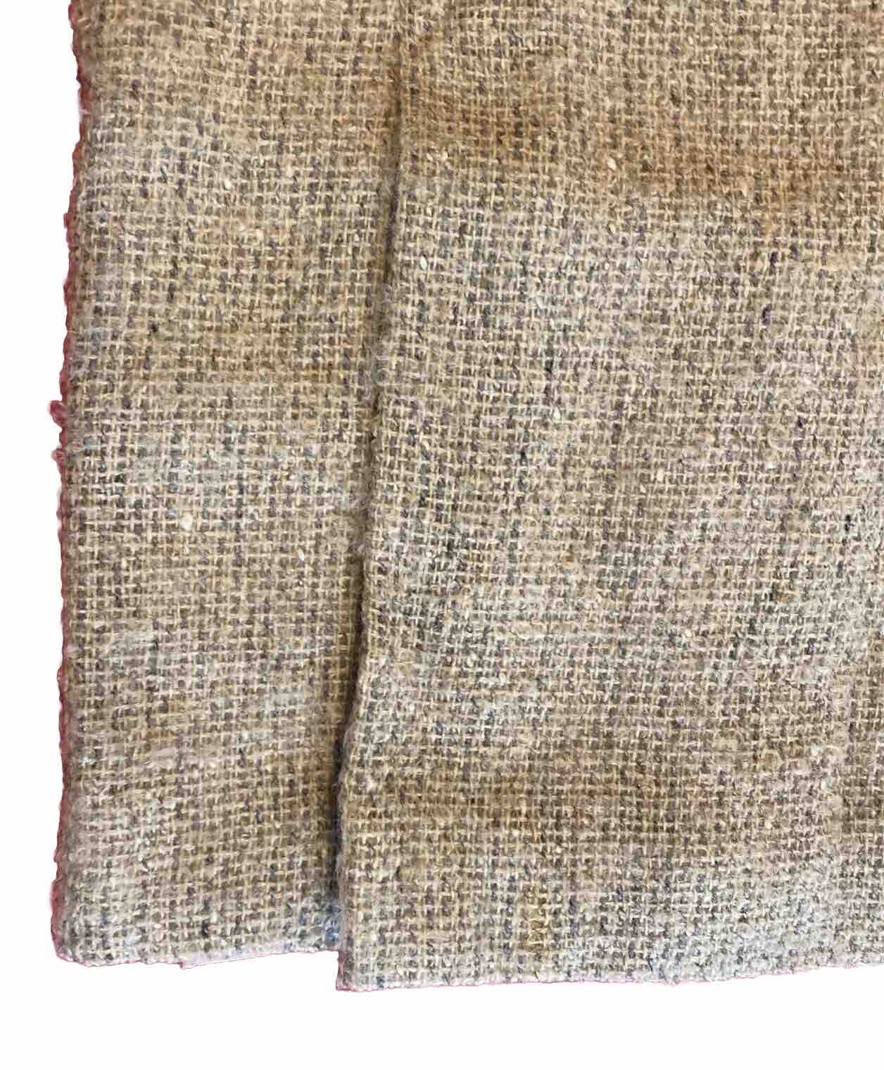 VTG Donegal Design Womens 2-Pc Mohair Wool Lined Skirt & Vest Hand Woven Ireland