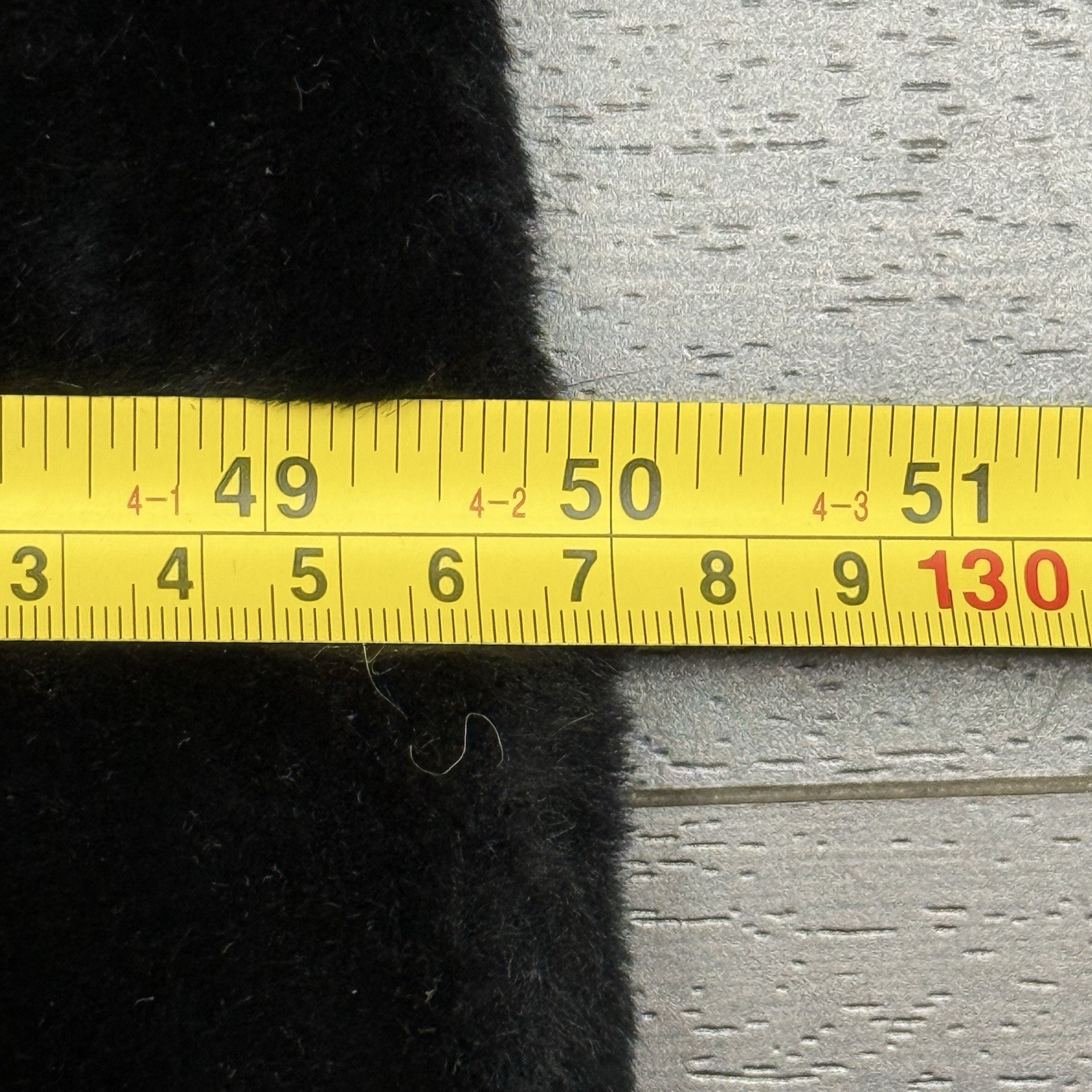 Vintage Charles Klein Black Faux Fur Long Overcoat Size Large Women’s