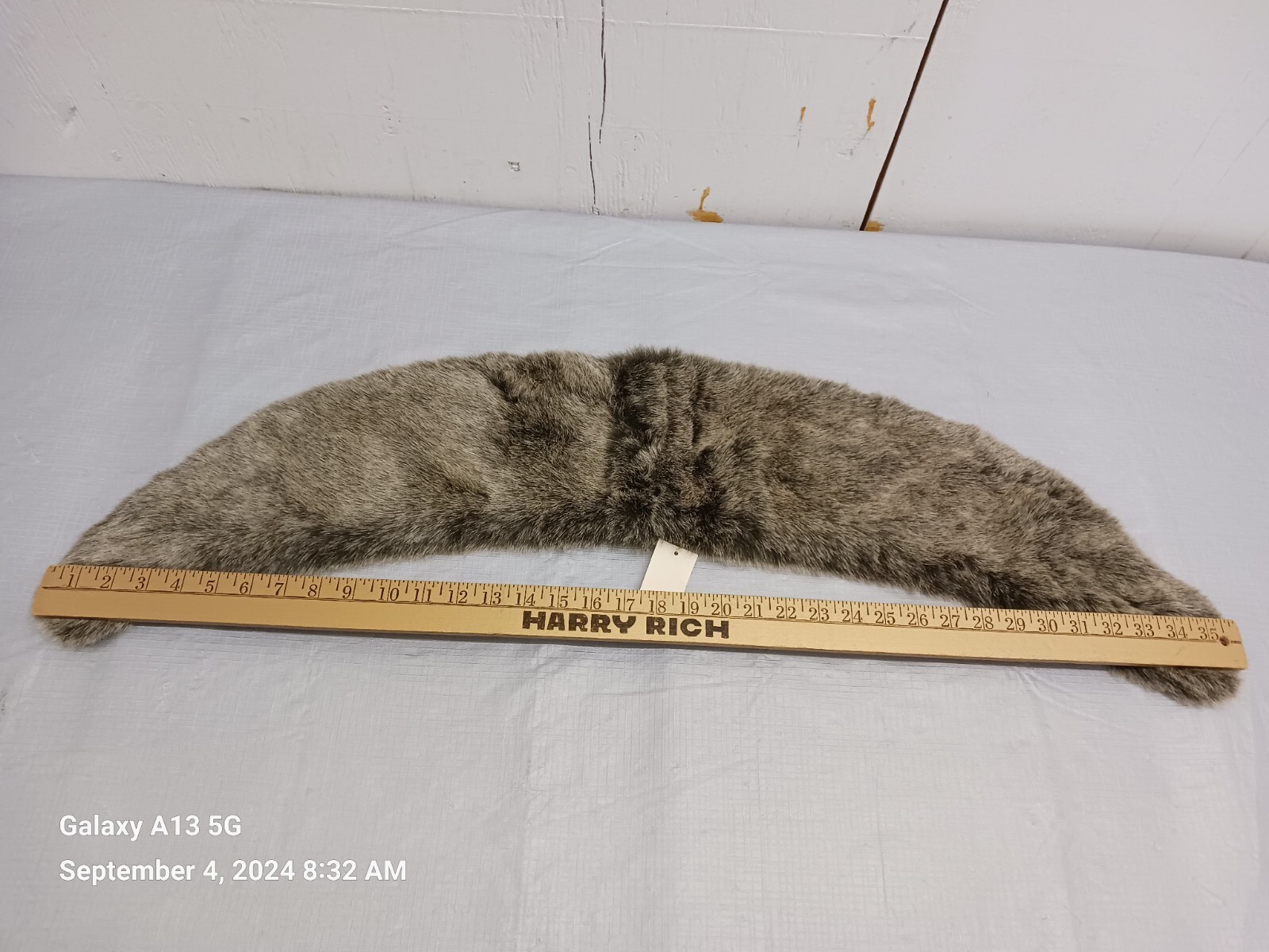 NWT Banana Republic Faux Fur Collar Brown L 36″