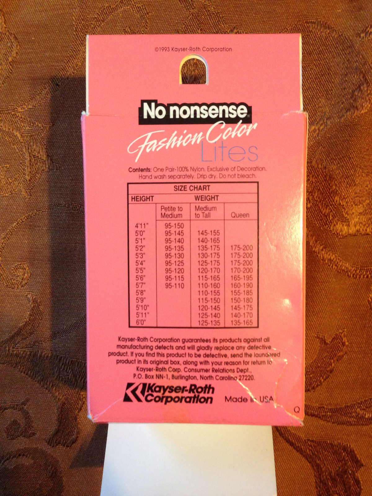Exciting! Vintage No Nonsense queen nude pantyhose