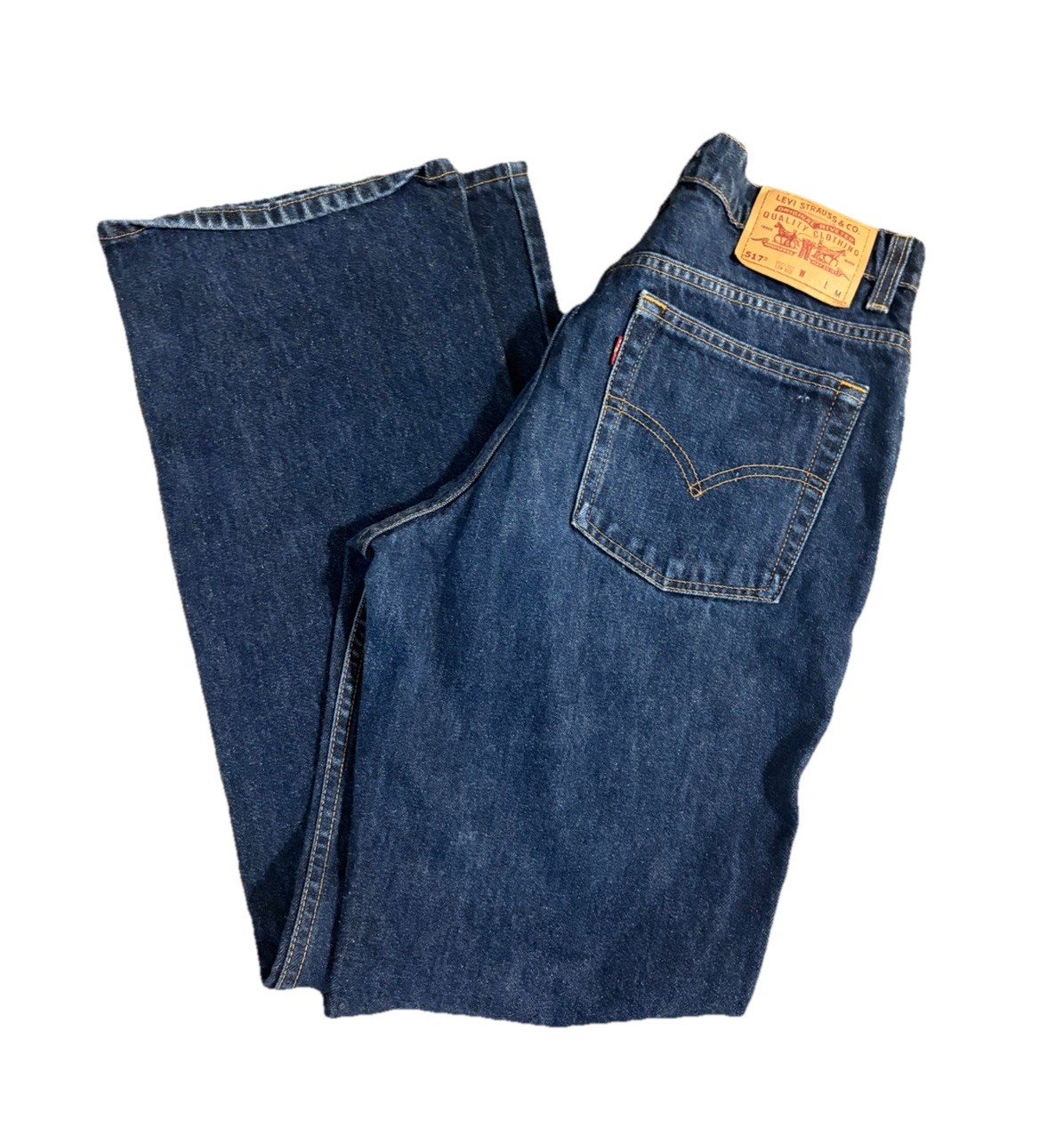 Vintage 90s Levi’s 517 Flare Bolt Cut Carolyn Bessette Style Size 32/31