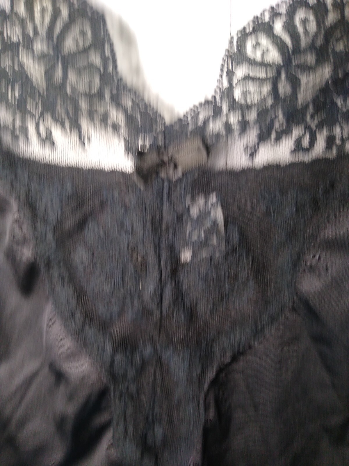 Vtg Enhance By Bestform Camisole Women’s 38 Black Antron Nylon Lace Lingerie Top