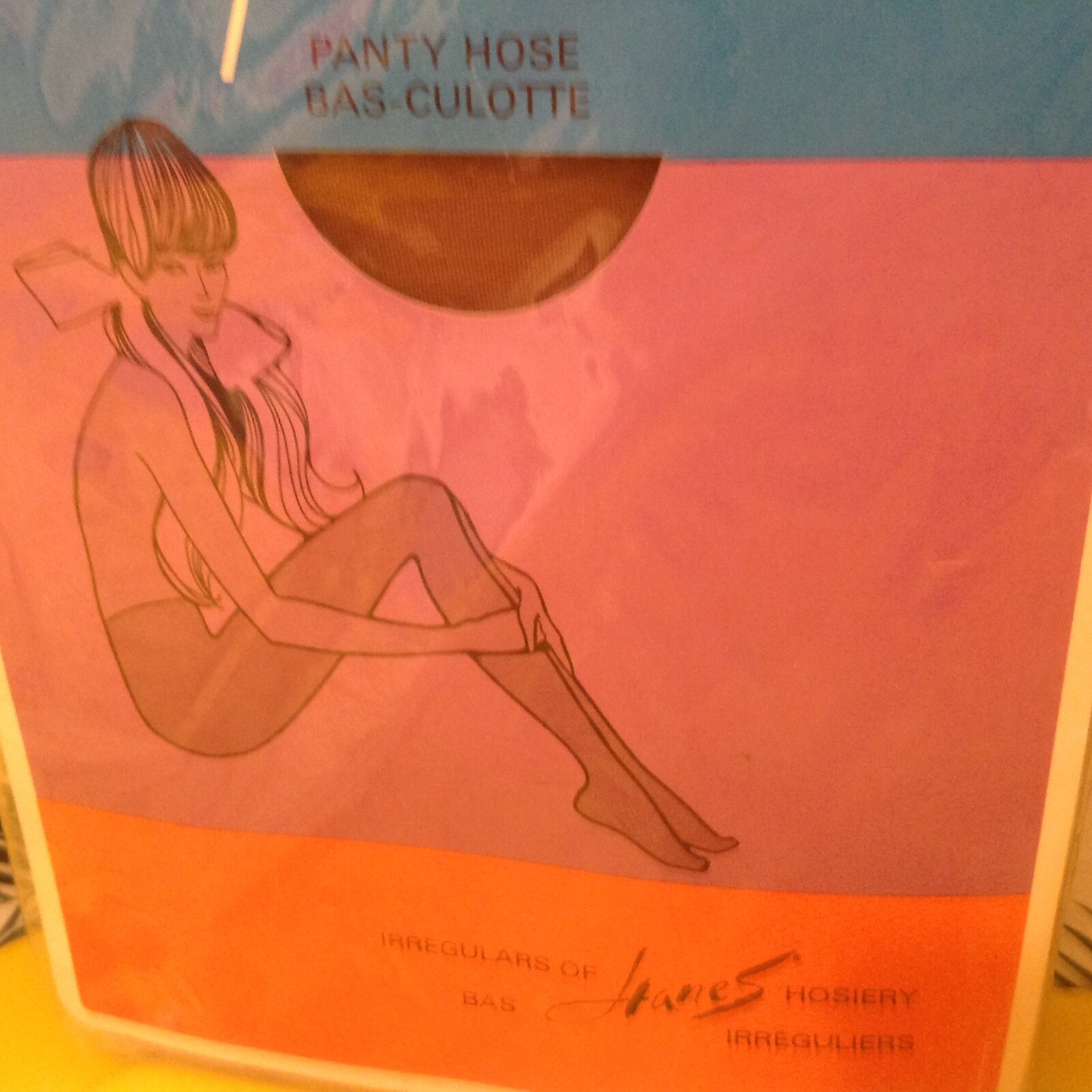 Vintage Pantyhose Treadwell ❤️ Support Color South Pacific size Medium Tall