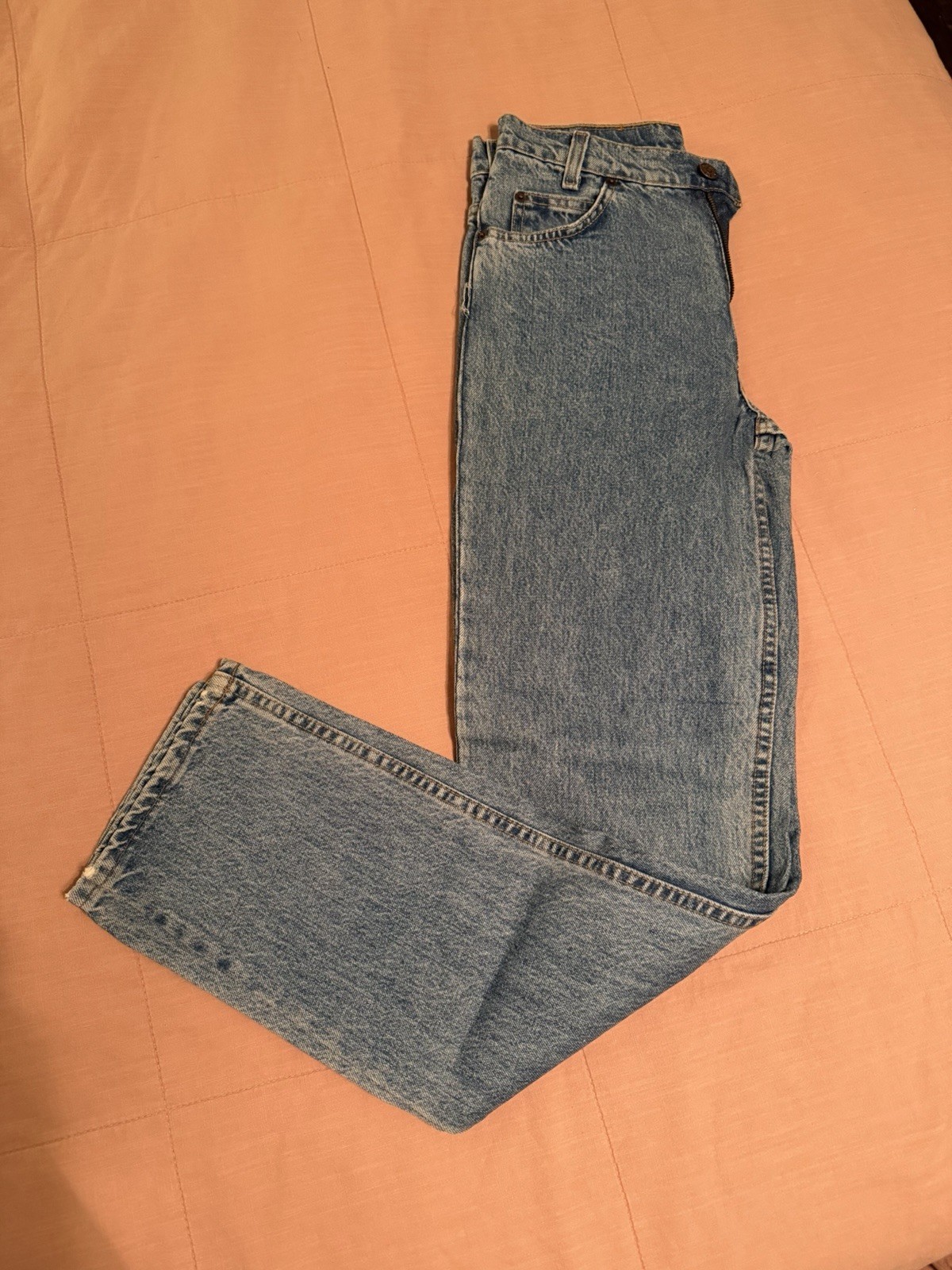 Levi Jean 27×32 Orange Tab 550 Relaxed Fit Tapered Leg Student