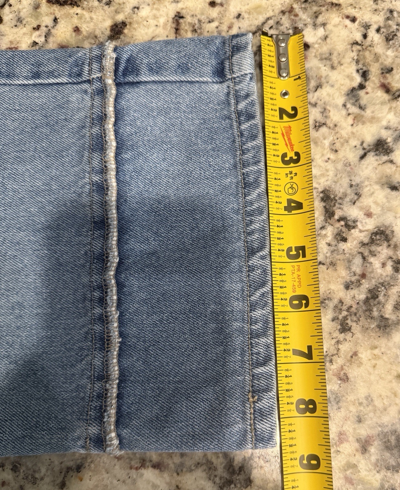 LA Blues Vintage 90s Mom Jeans High Rise 14 Cotton Cropped Tapered Leg 32×24