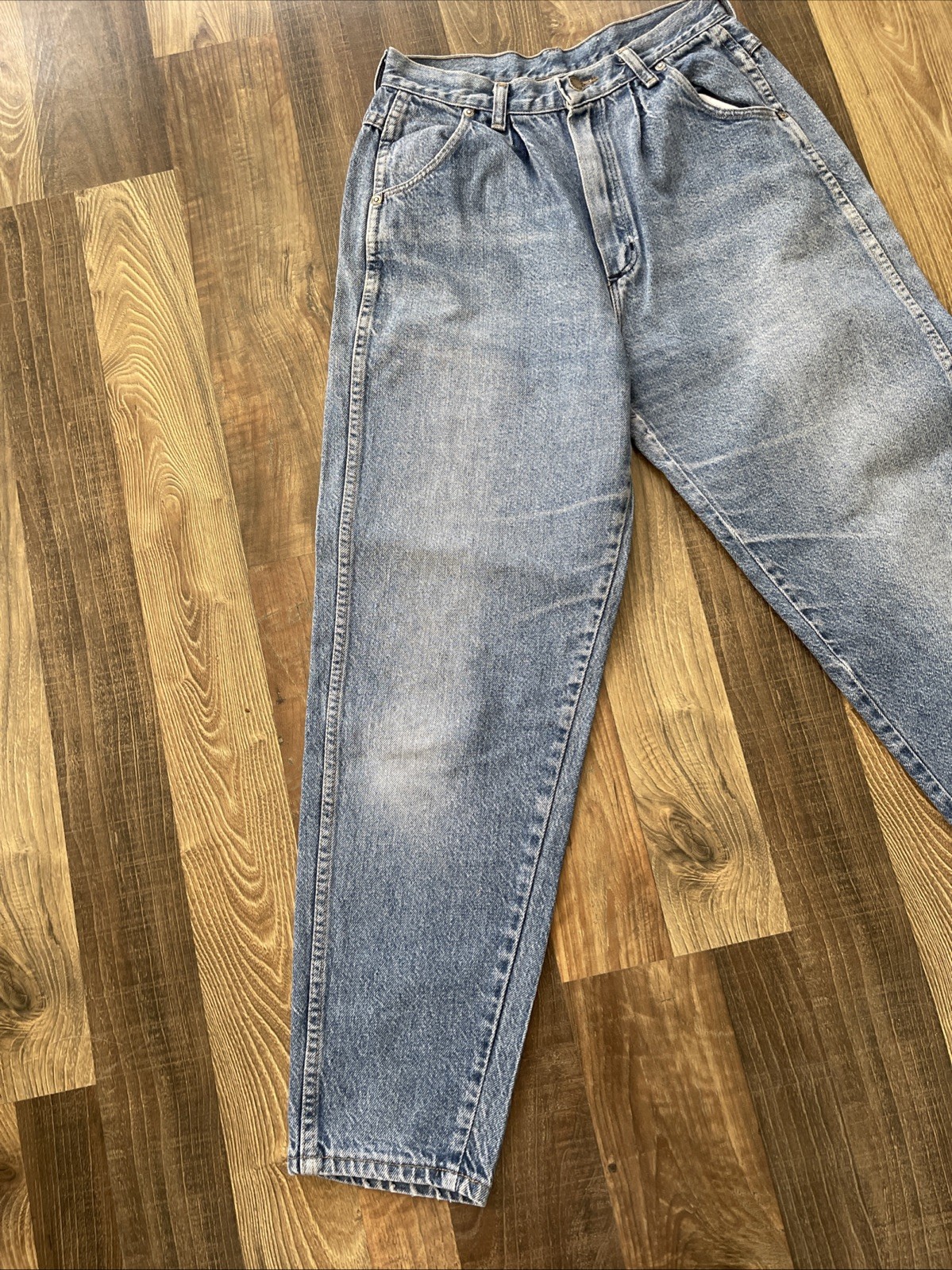 Rustler Wrangler Misses Jeans size 12 Made in USA Tapered W26 L28
