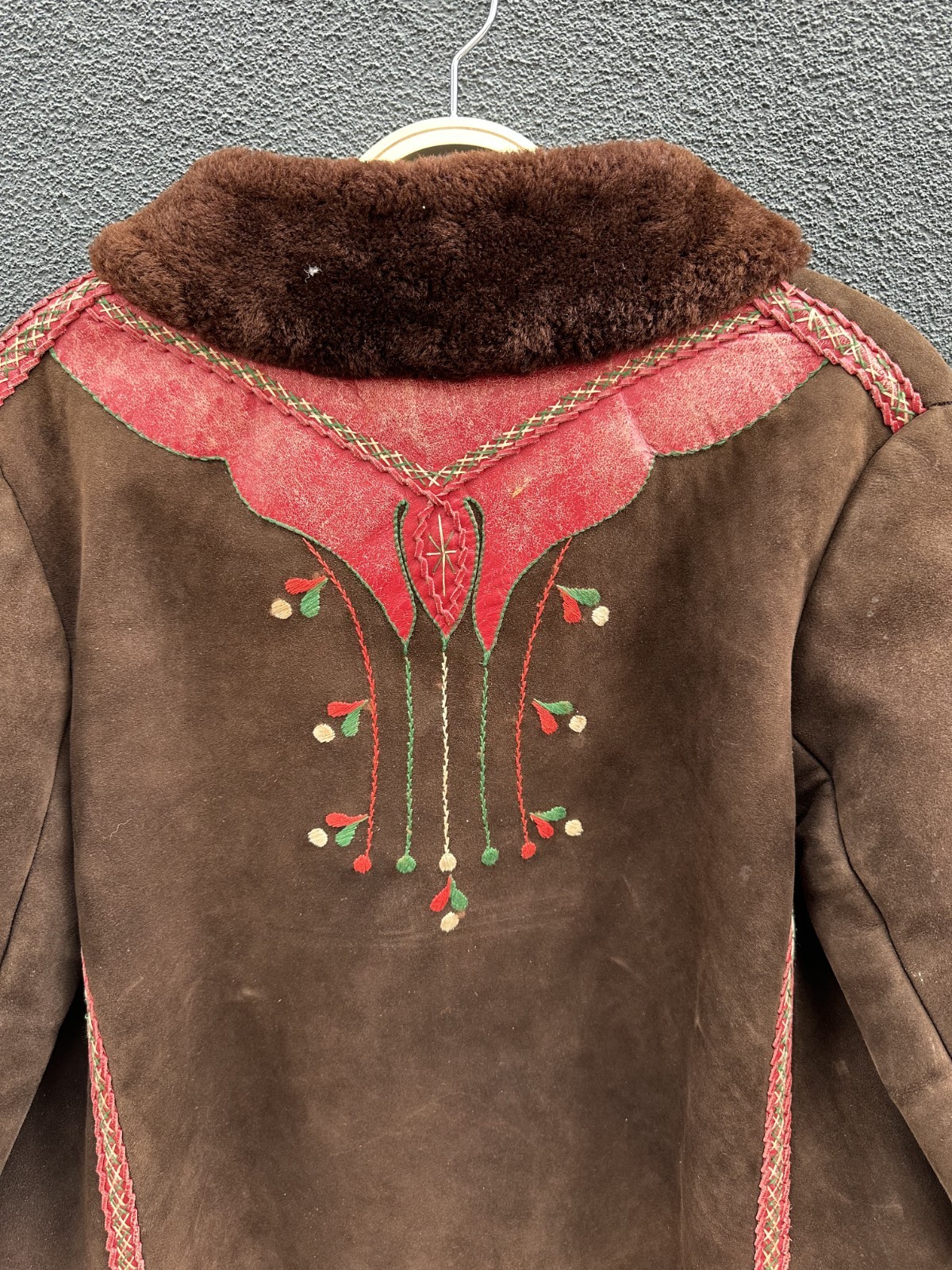 Vintage Polish Sheepskin Jacket
