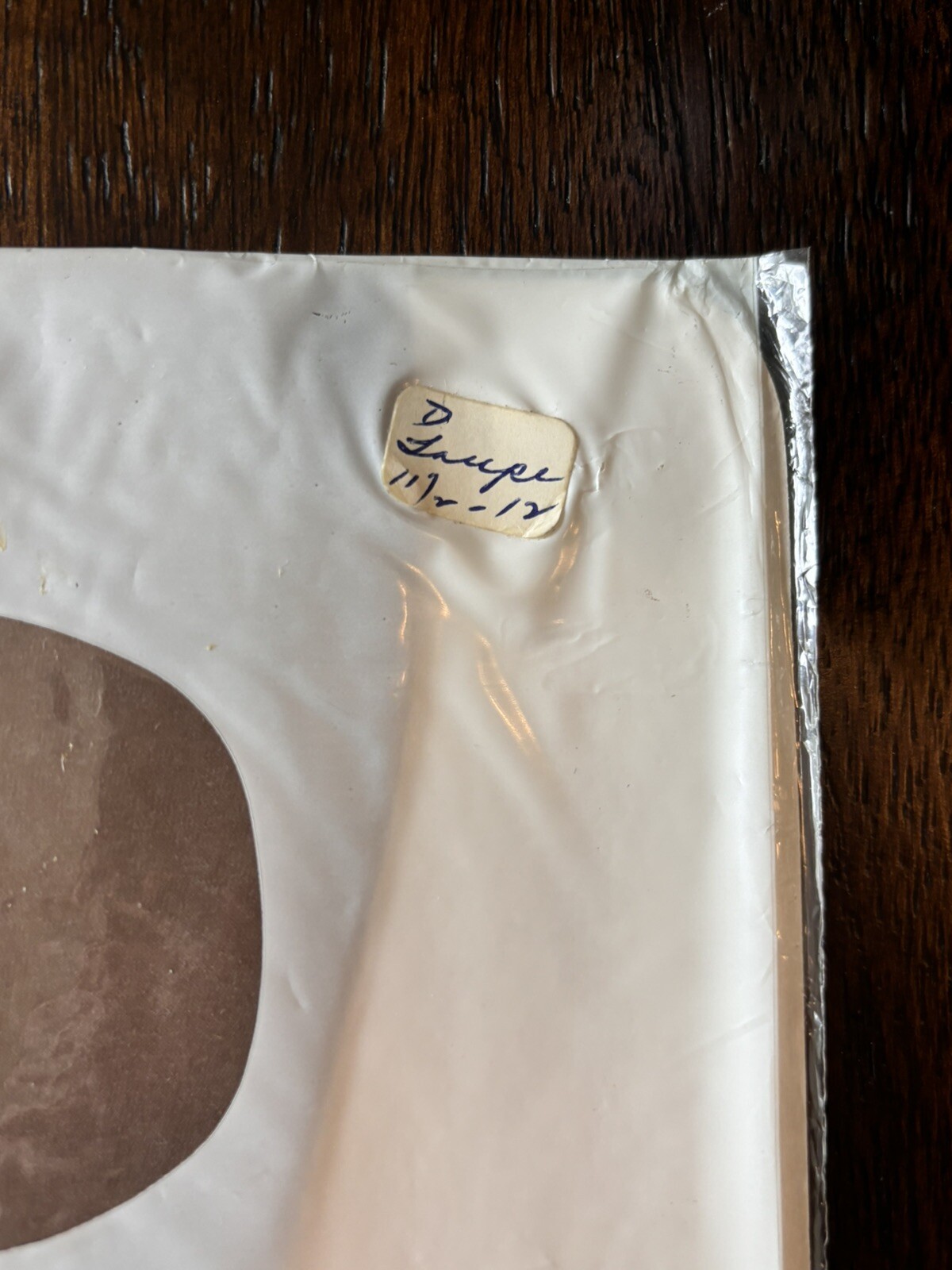 1PR Vtg Thigh High Seamless Nylon Stockings Taupe Treadwell Reinforced Heel/Toe