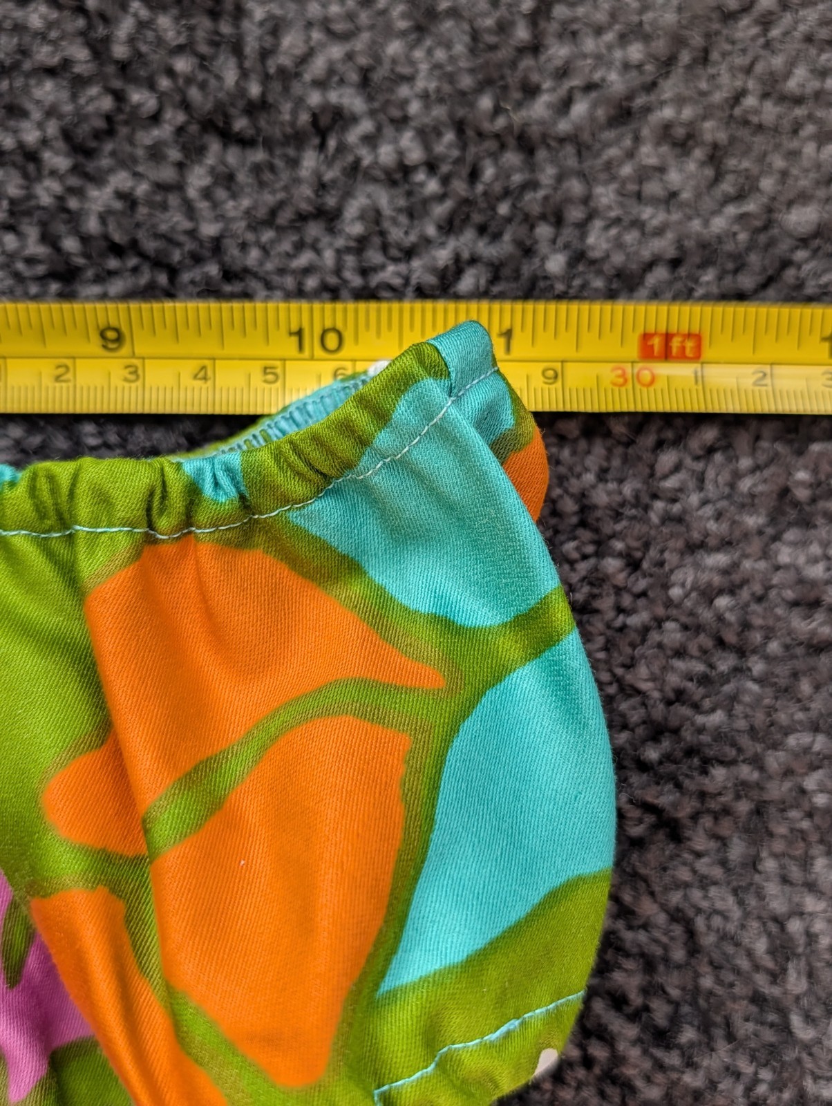 Vtg 60s Hawaiian Fashions by Zacuto Bamboo Fashion Shop Bikini NOS Exotic Print