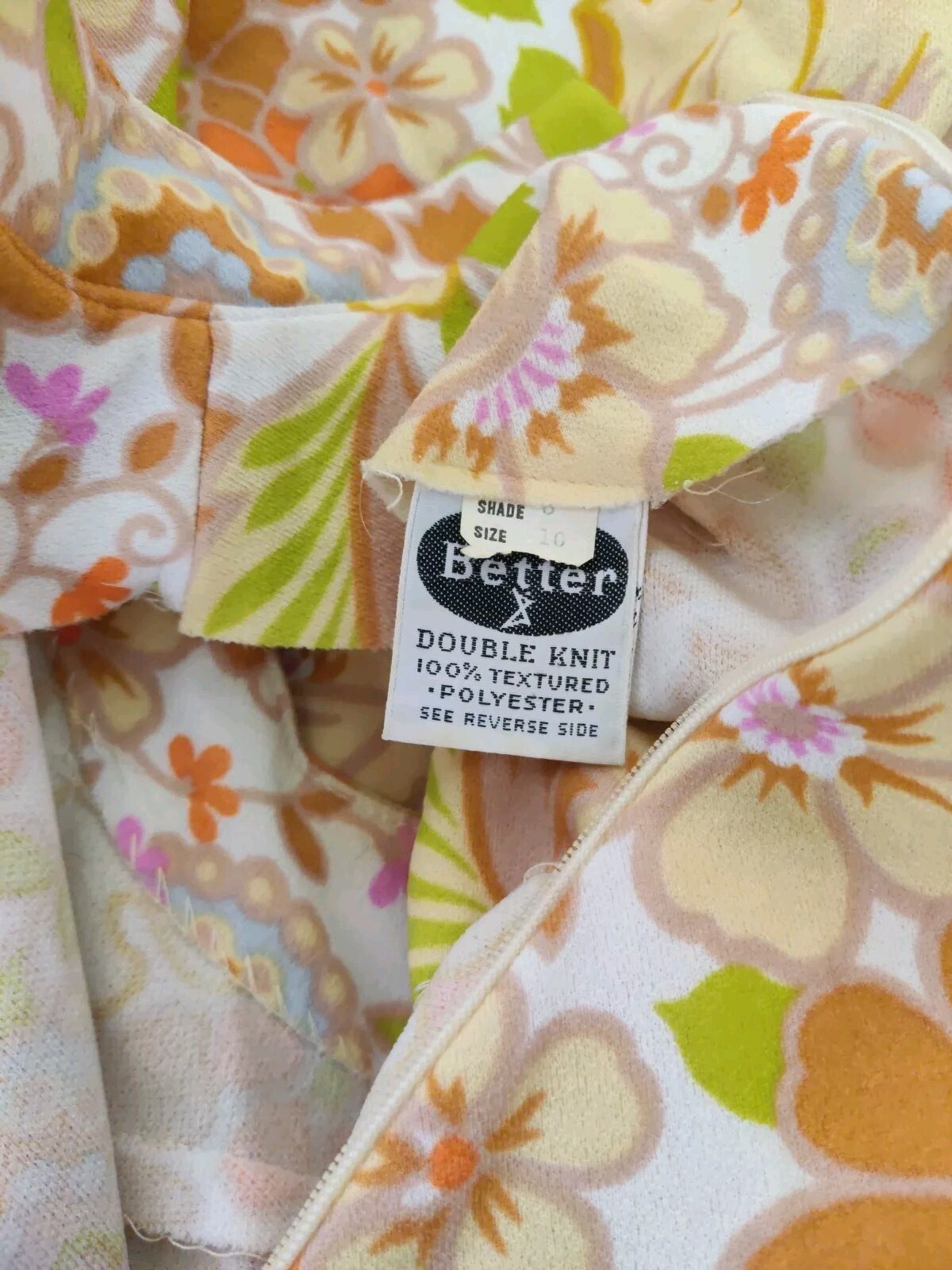 Vintage It’s Better Floral Print Retro 1970s Maxi Dress 🌸🌼