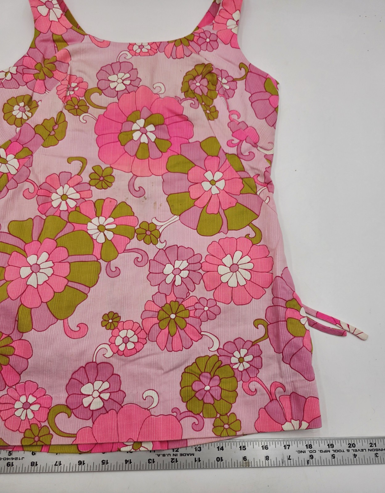 RARE! Vtg B Altman & Co Made In HAWAII Bathing Suit Swimsuit MOD 1960’s Size 6