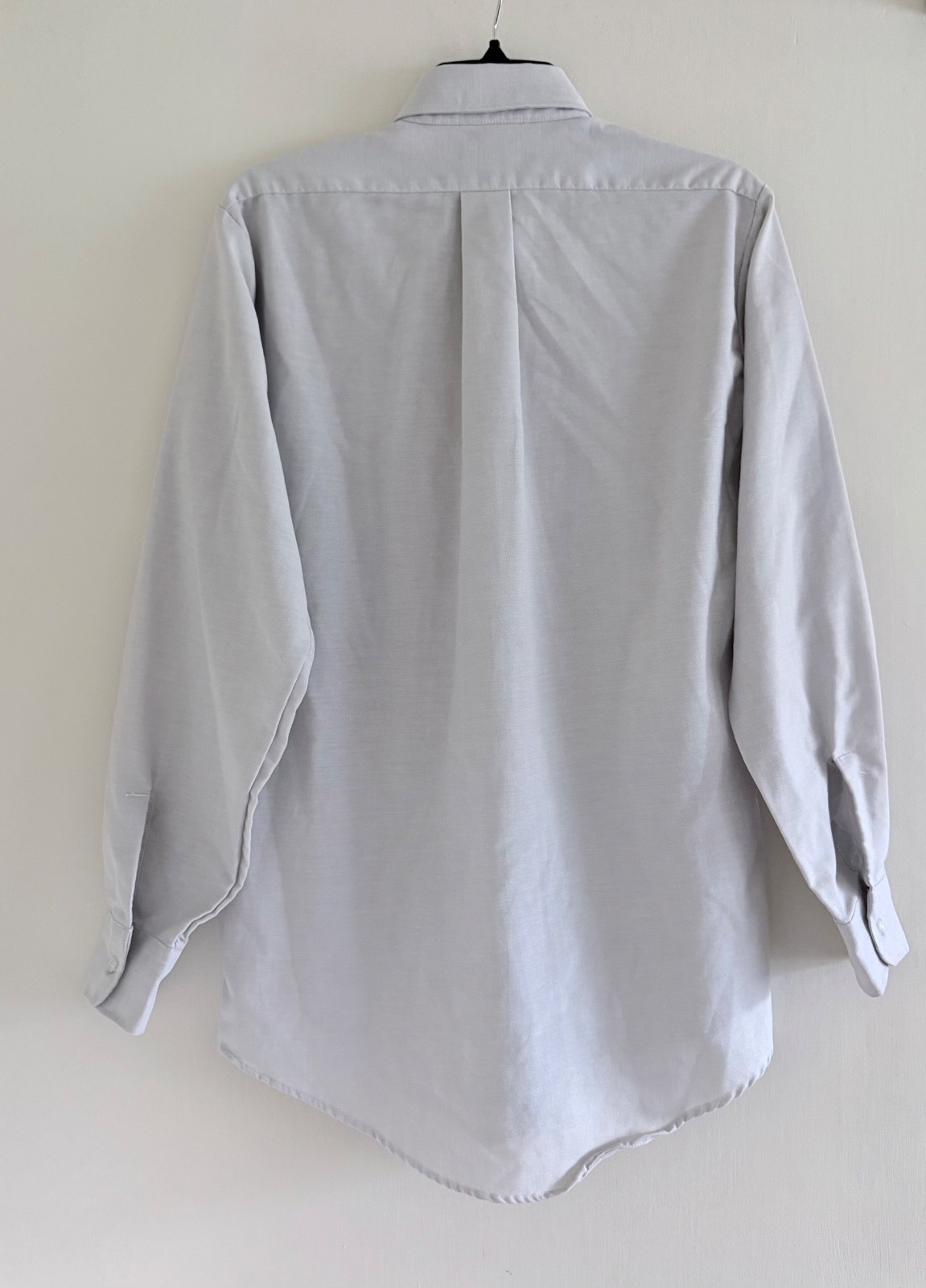 vintage cambridge classics by mervyn’s cotton dress shirt, off white, M
