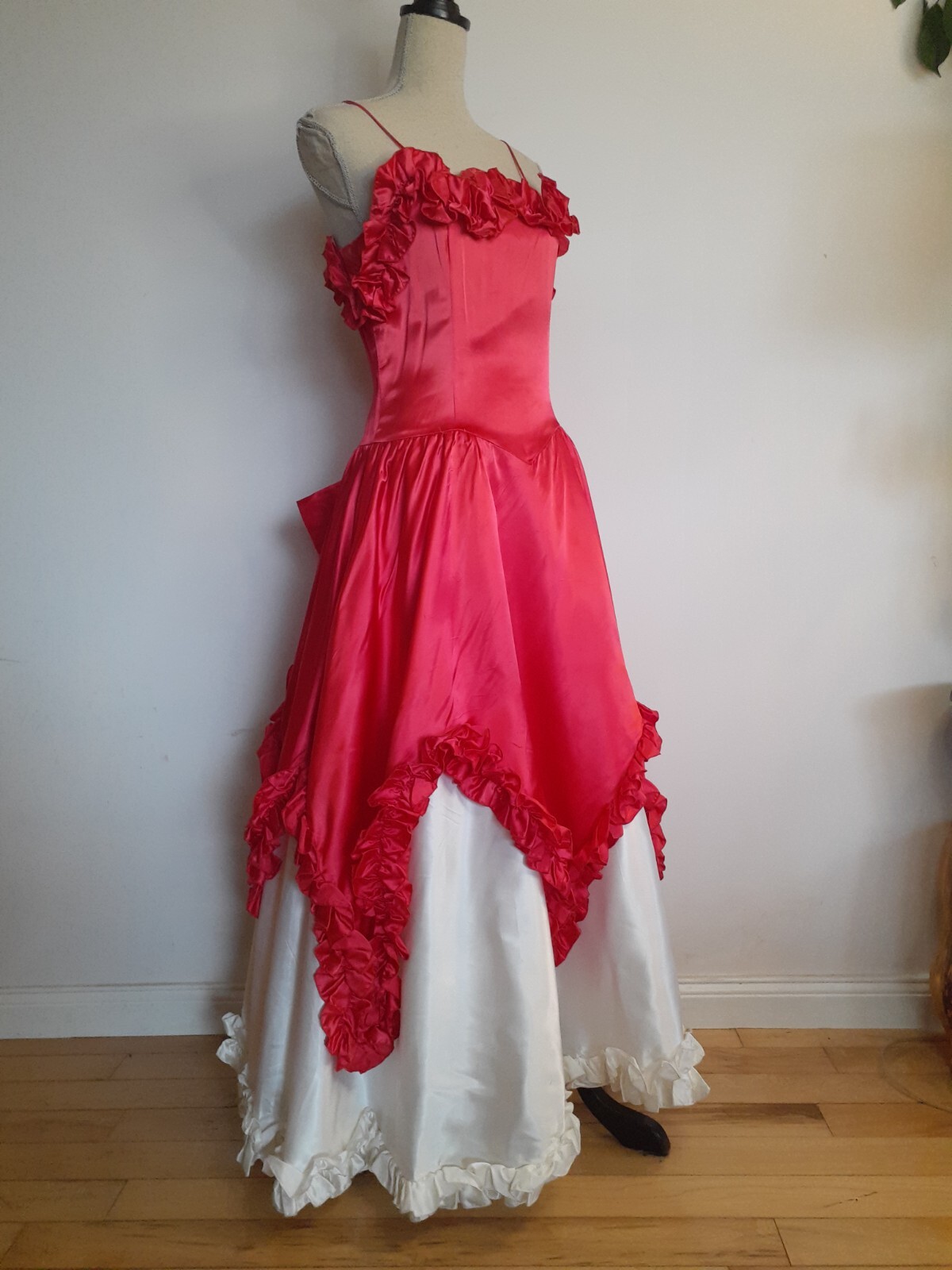 True Vintage S Saloon Dolly Parton Texas Can Can Moulin Rouge Dress Cosplay