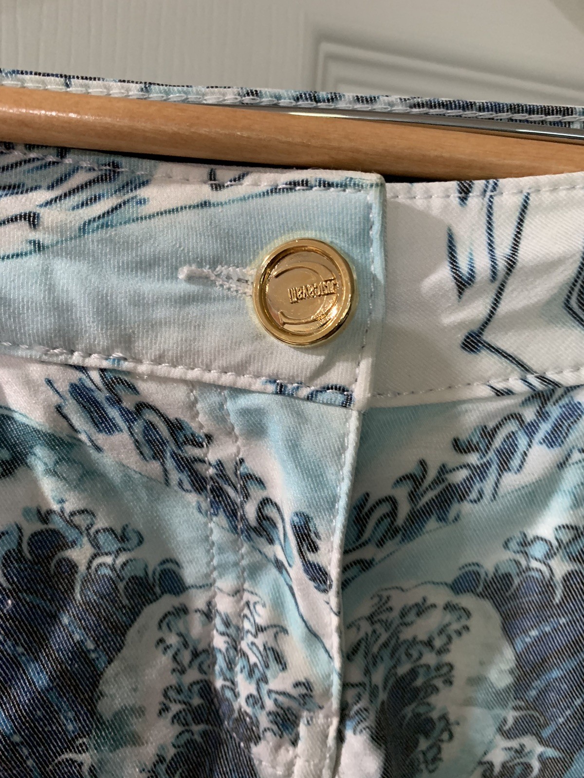 Just Cavalli Snakeskin Multicolor Womens Stretch Jeans Pants Size 29