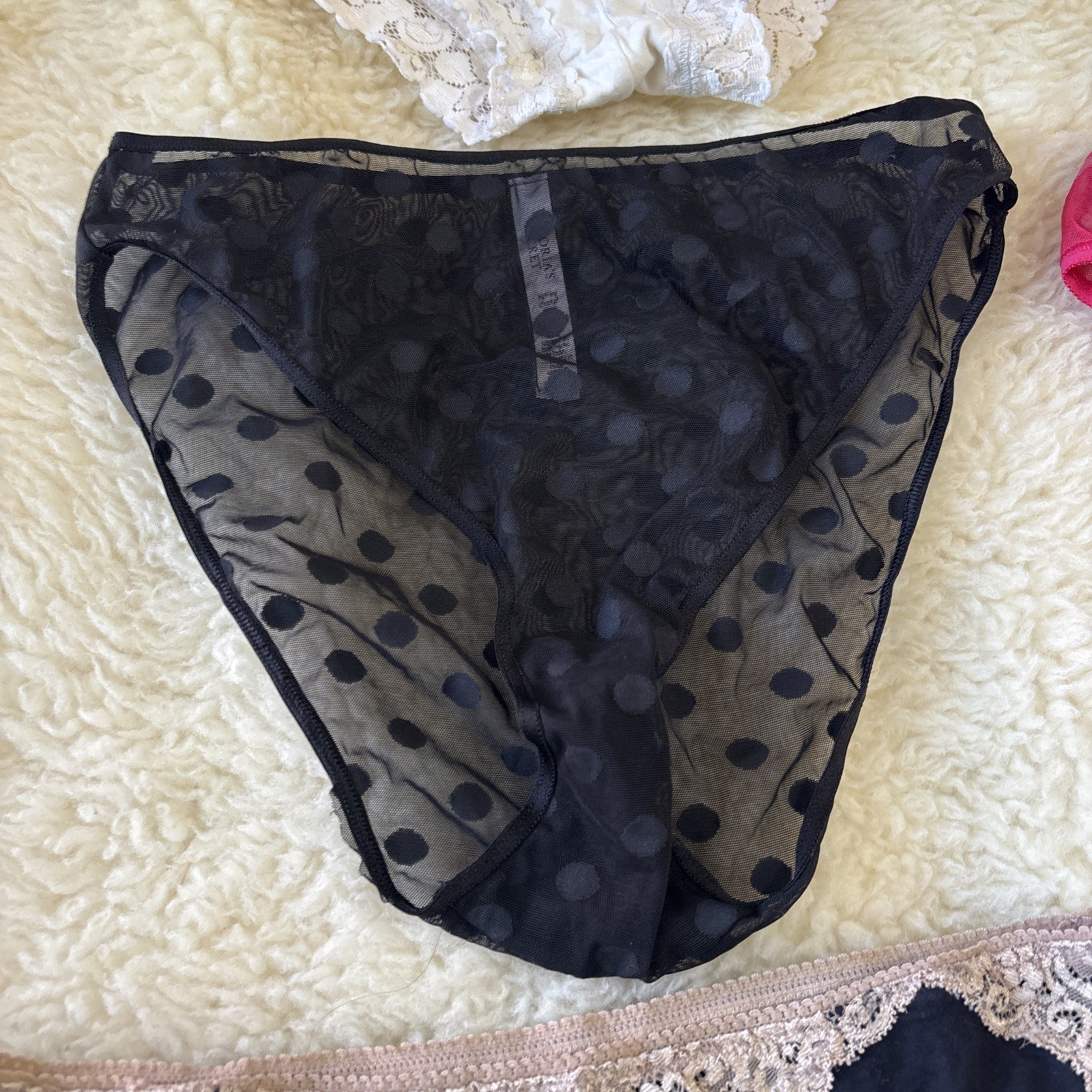 Vintage Lote 10 Pink/victoria Secrets Pantis #092