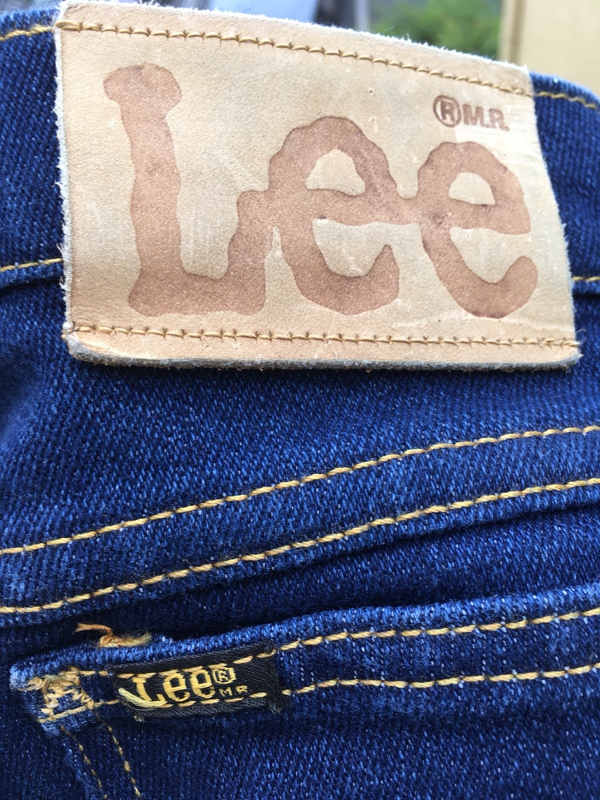 Vintage Lee Riders Jeans High Waist Made In USA Sz 14 30 Waist Up To 31