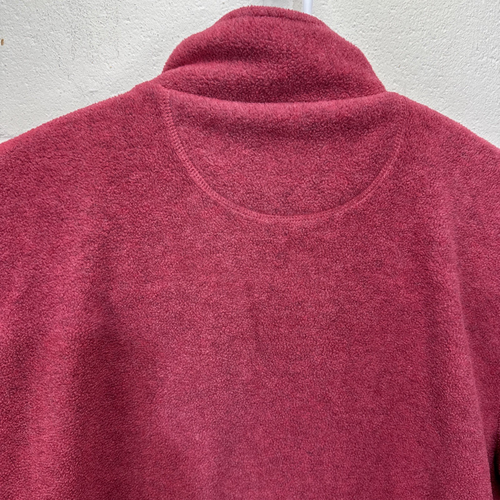 Vintage Northern Reflections 1/4 Zip Pullover Fleece Sweater M Embroidered Cat