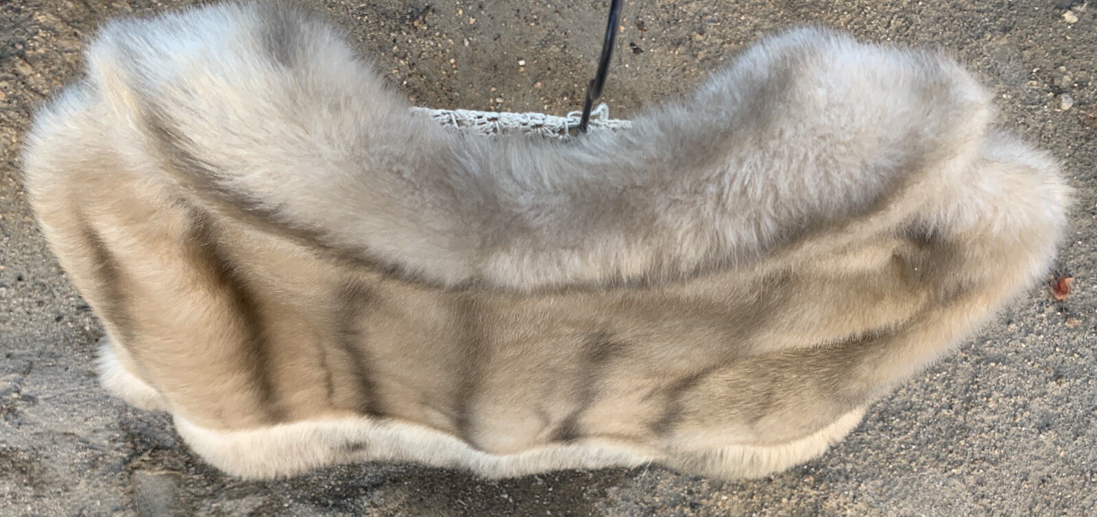 Sears Fashions Regina Glenara by Glenoit Cape Capelet Faux Fur Mob Wife Size S