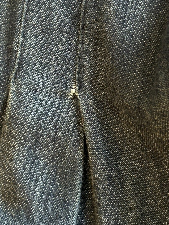 LIZ CLAIBORNE VTG 90s Women’s Size Petite Medium Chambray Denim Jumpsuit Romper