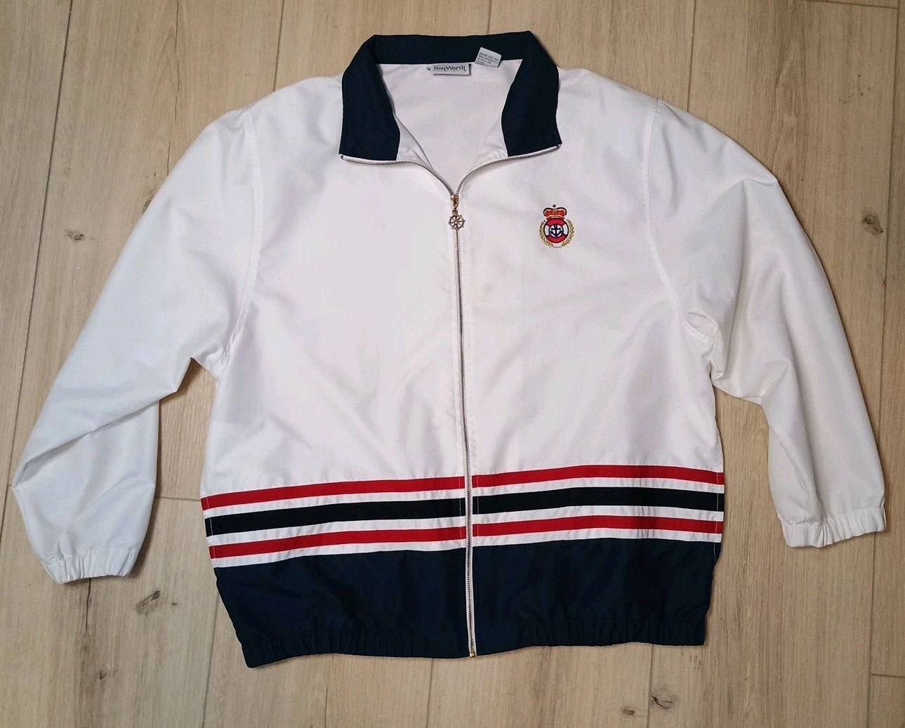 Vintage 90’s Fashion Bon Worth Nautical Captain Sleeve Jacket Womens Sz S Petite