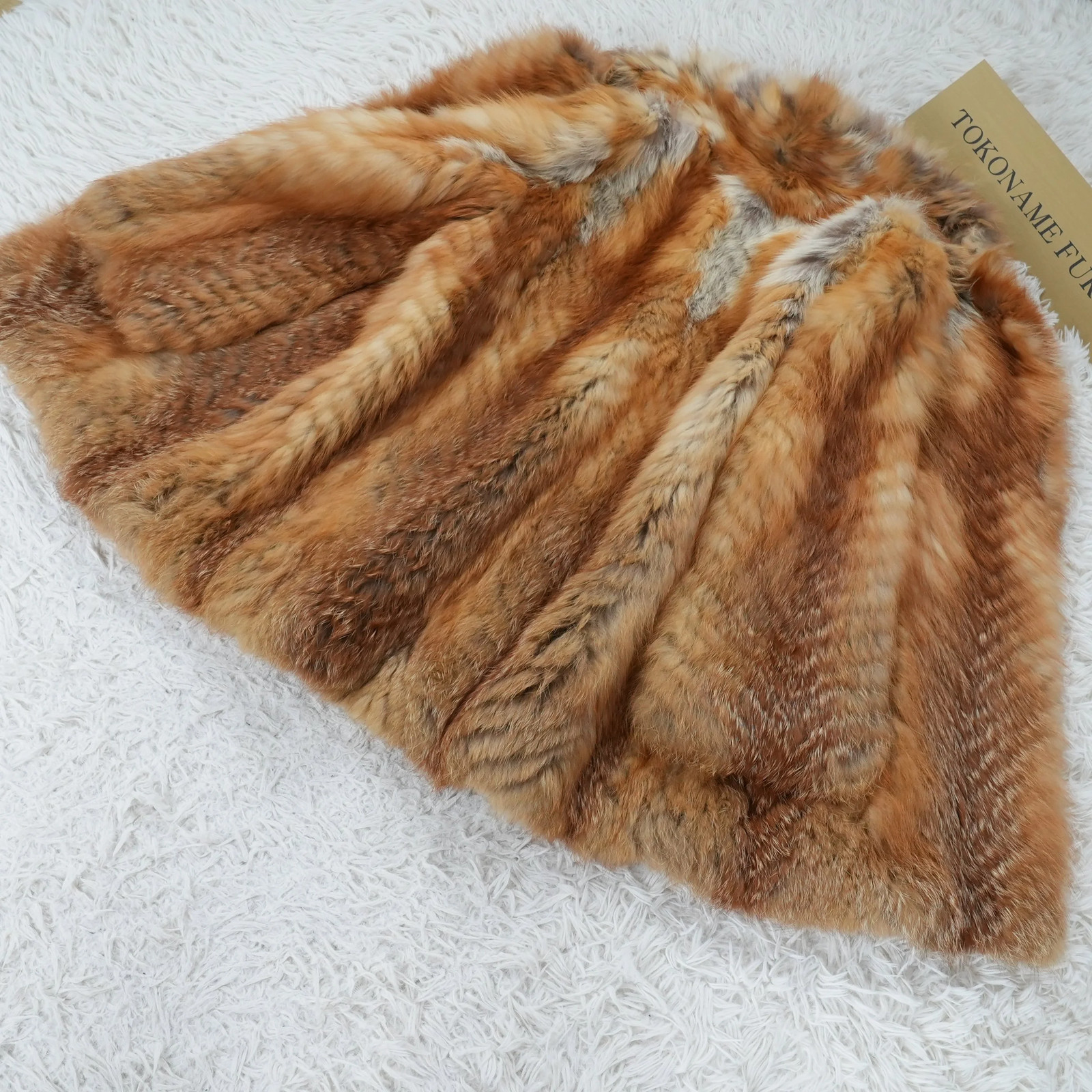 Red Fox Fur Coat EMBA – Genuine Vintage Fur From Japan