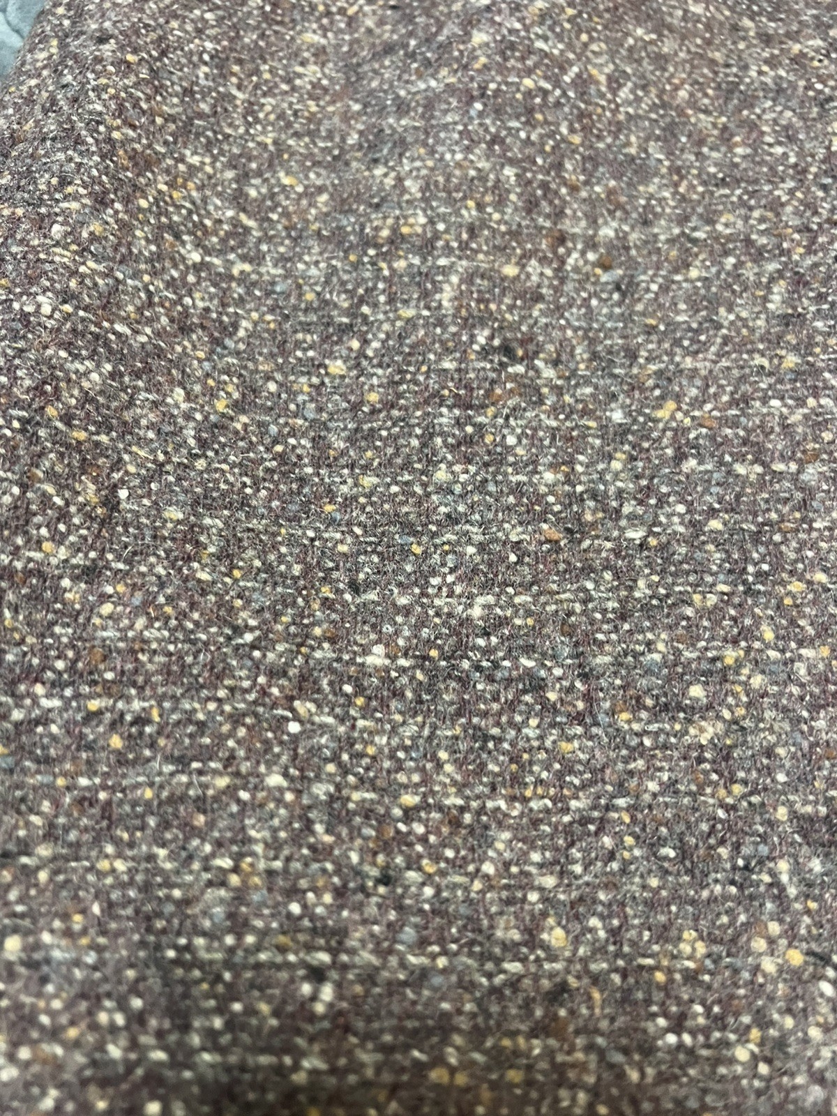Vintage 1970s Rust and Brown Wool Tweed 2 Piece Skirt Jacket Suit MRM Originals