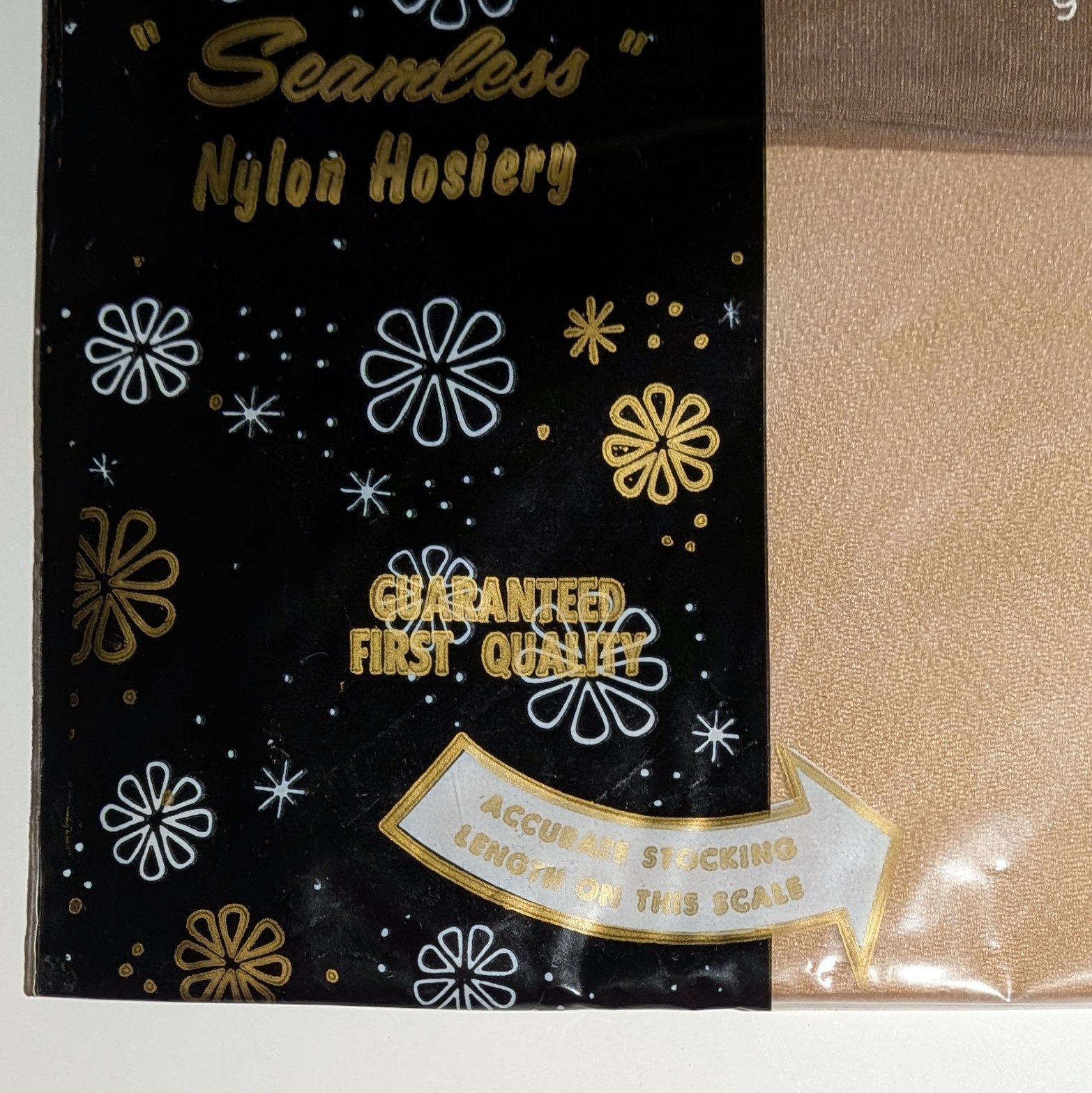 2 Vintage 1960s Dupont Nylon Hosiery Seamless Sheer Flattery Stocking Size 9 NEW