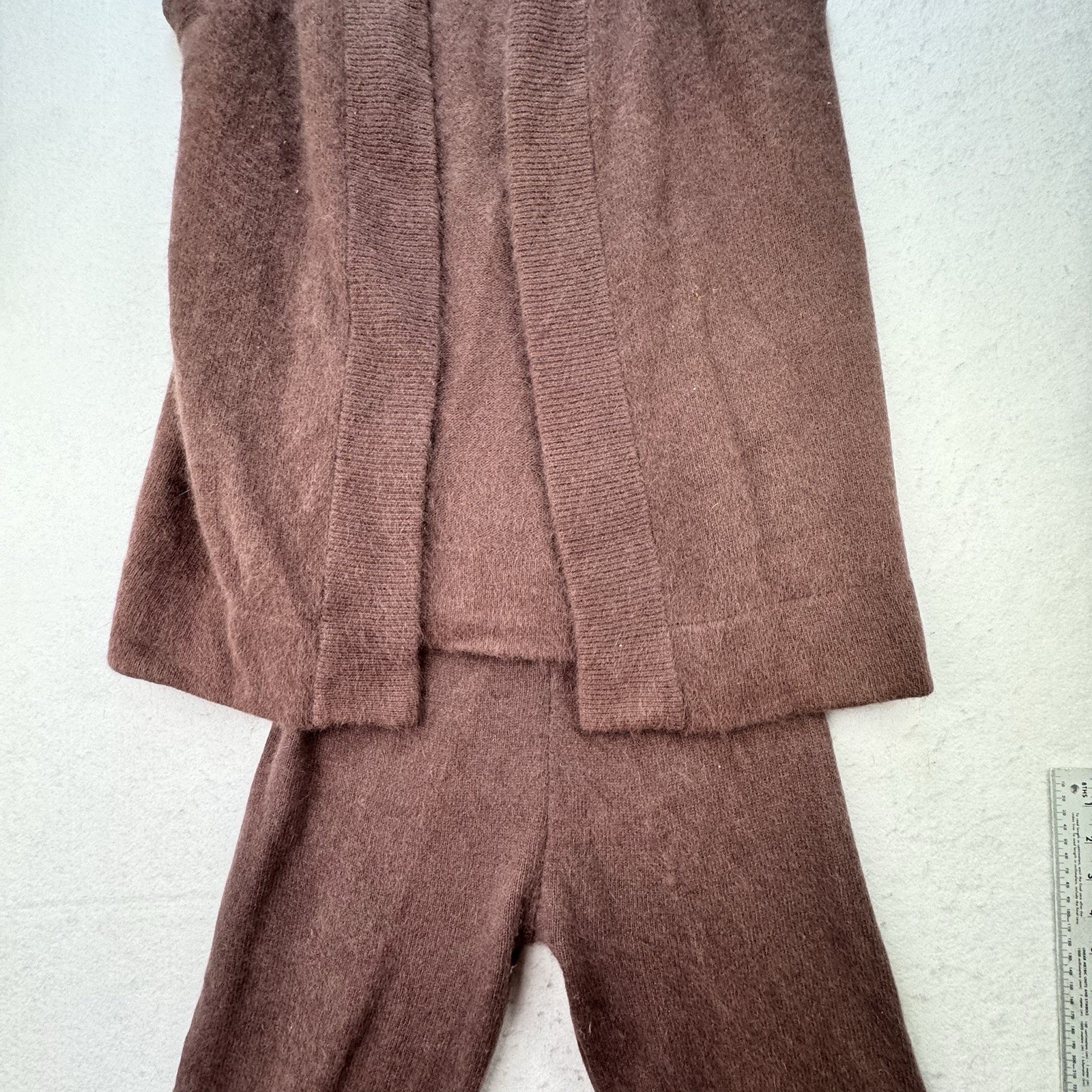 Vintage 90’s Lambswool & Angora Rabbit Hair 2 Pc Outfit Set Size Small Comfy