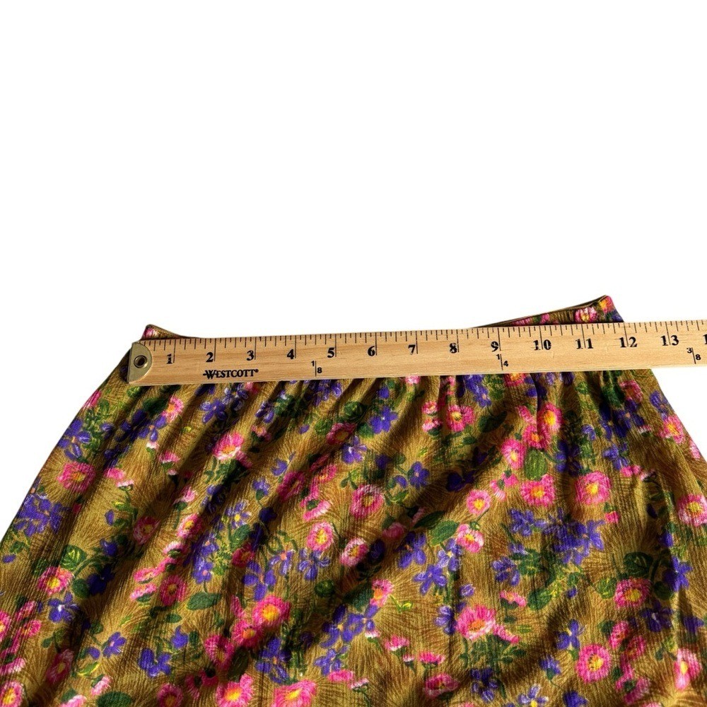 Vintage VTG Vassarette Floral Mini Slip Skirt Women’s Size S M