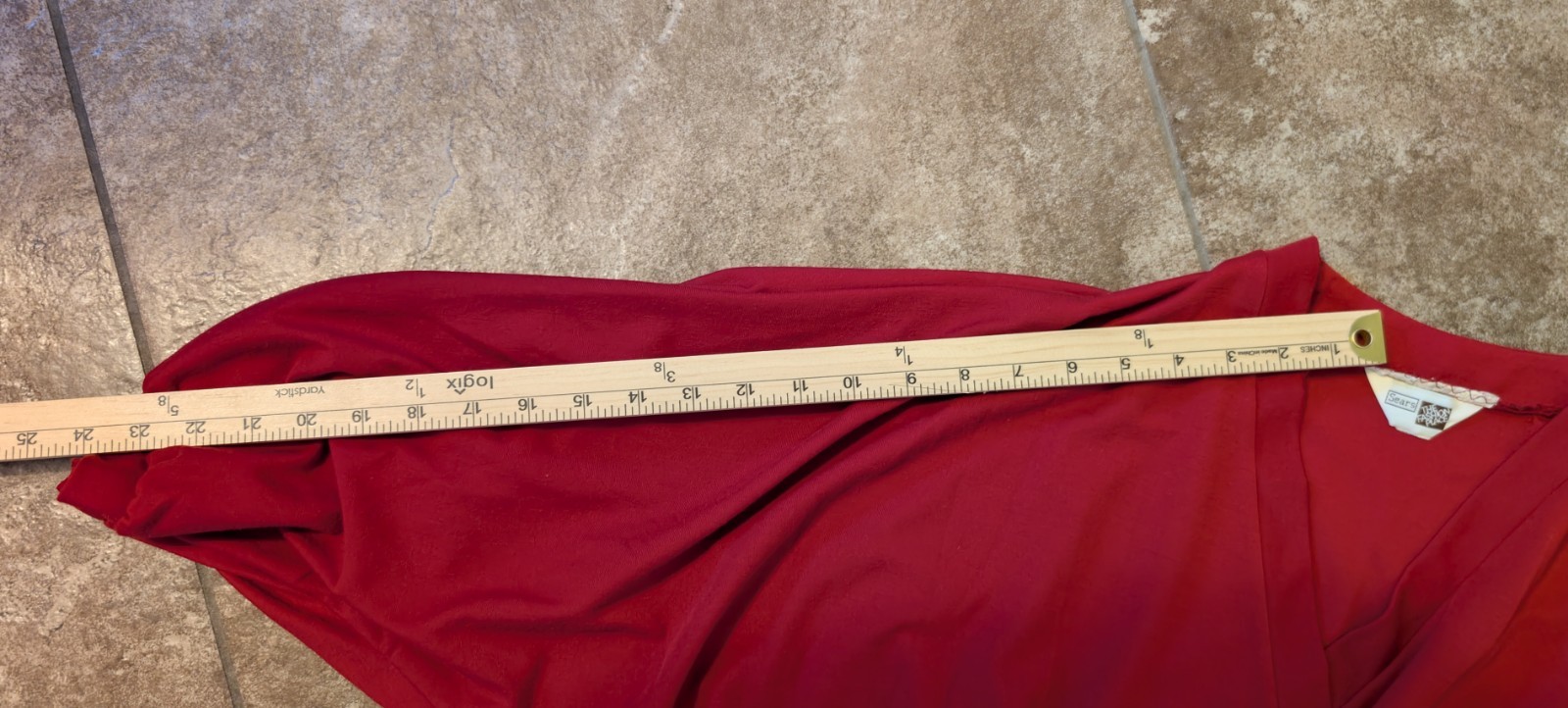 Vintage Sears „The Fashion Place” Dress Cocktail Glam in Red XL or XXL