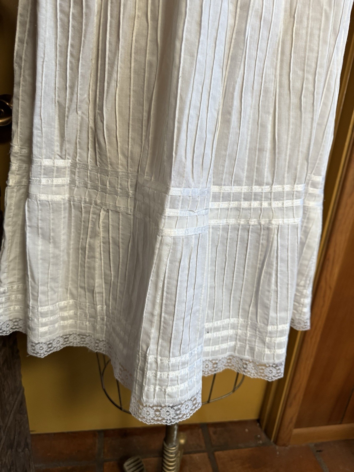 Vintage Girasol Size Small Storyteller Dress Mexican San Antonino Midi Cotton