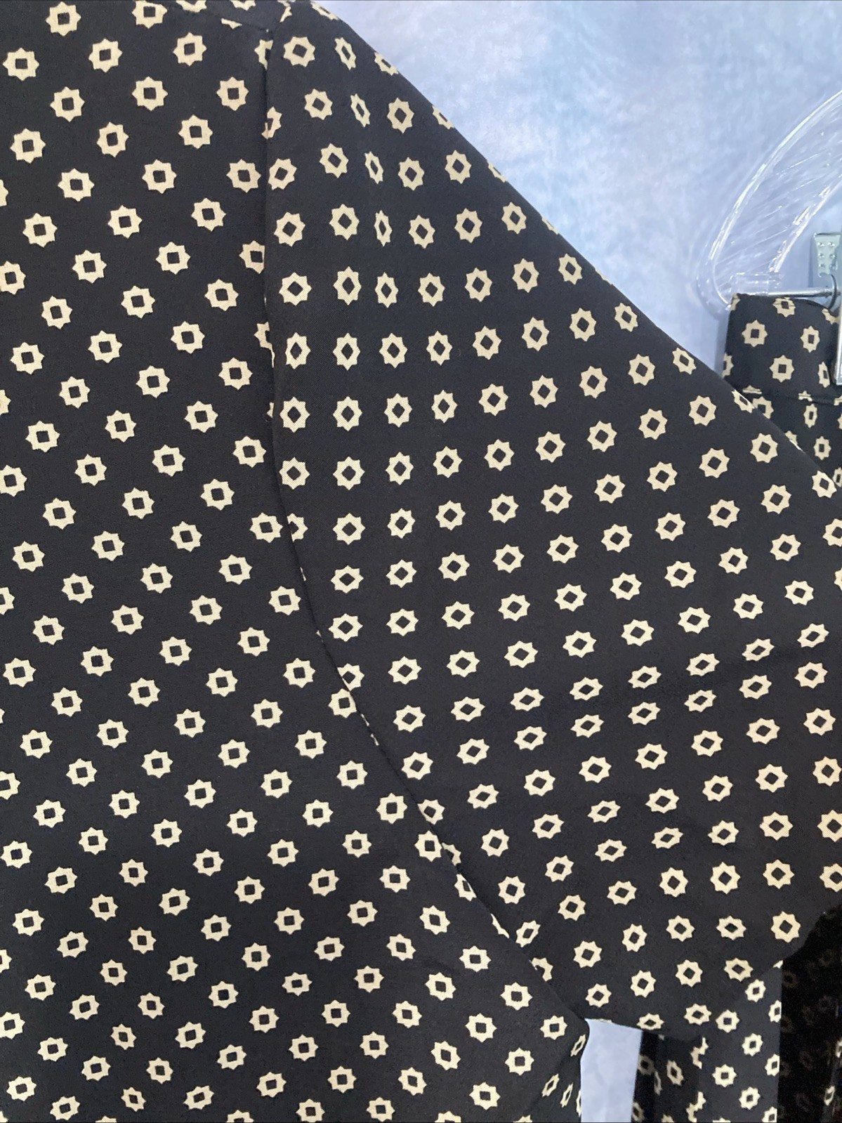 Vtg 80s 90s Kasper ASL Medallion Print Chiffon Skirt Set Sz 16 Pleated Two Piece