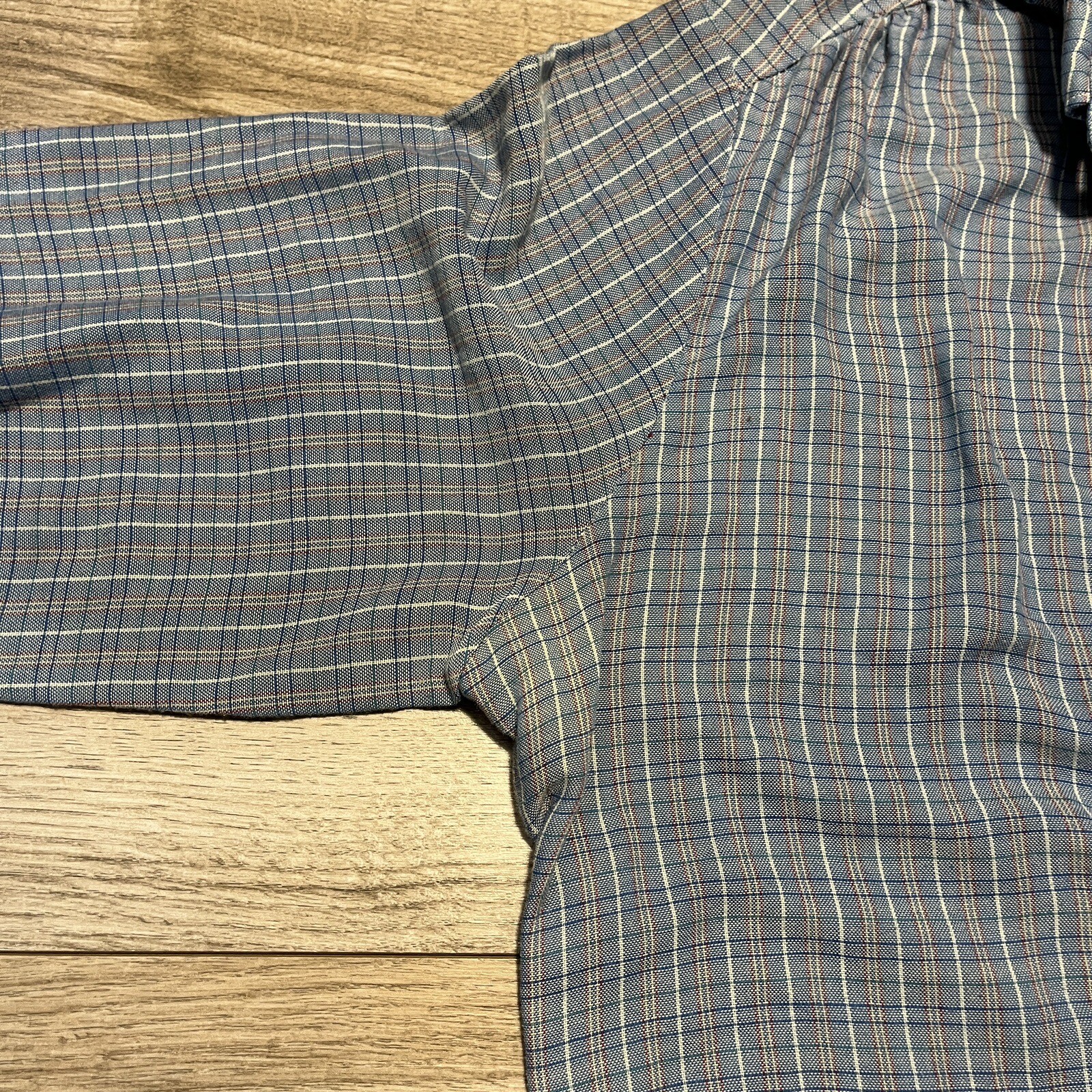 Vintage 60s/70s Women’s Button Up Single Stitch Shirt Lady Oak Hill *See Descr.
