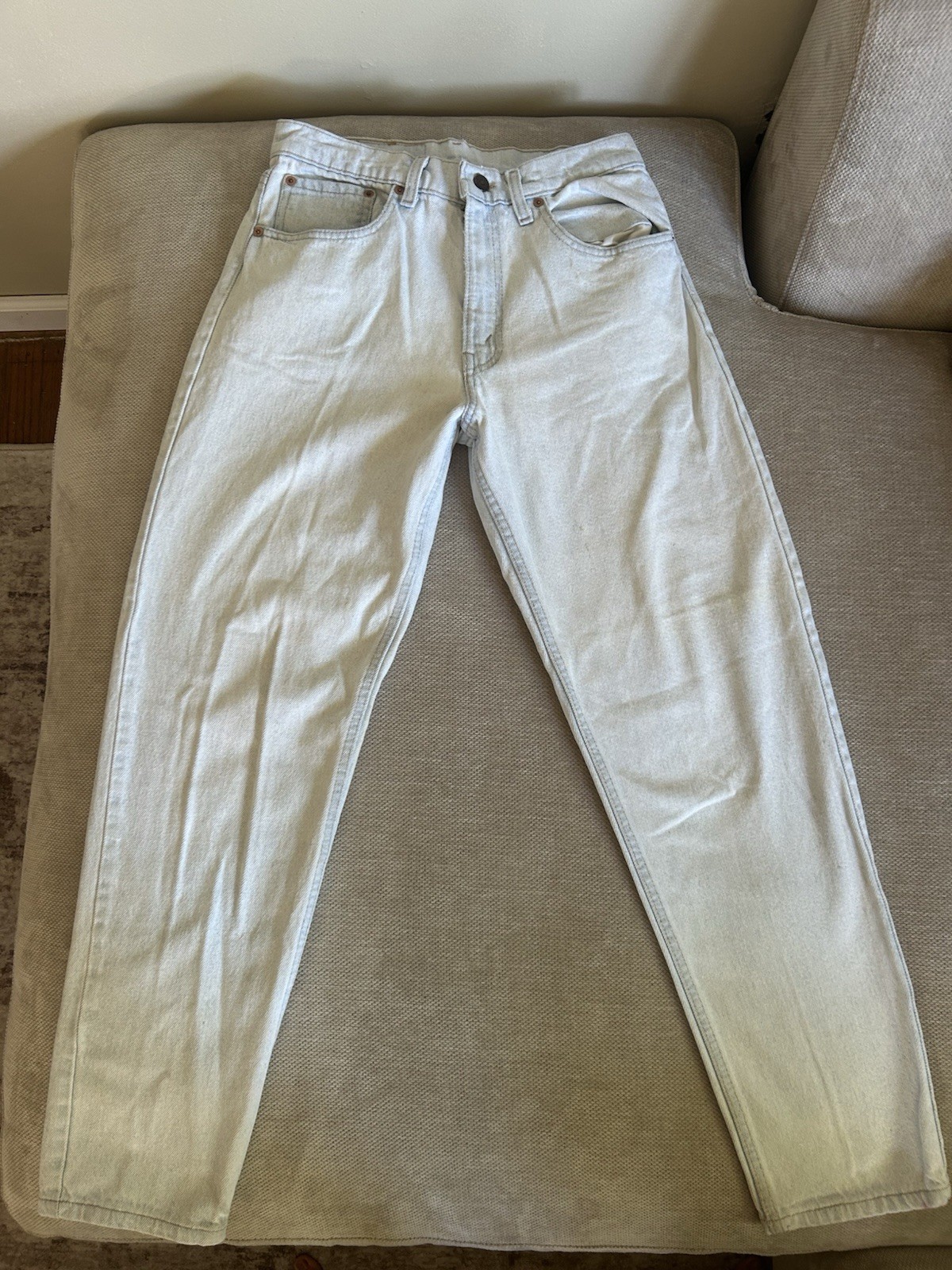 Vintage 90s Levi Denim Jeans – Highwaisted straight 28W 38L