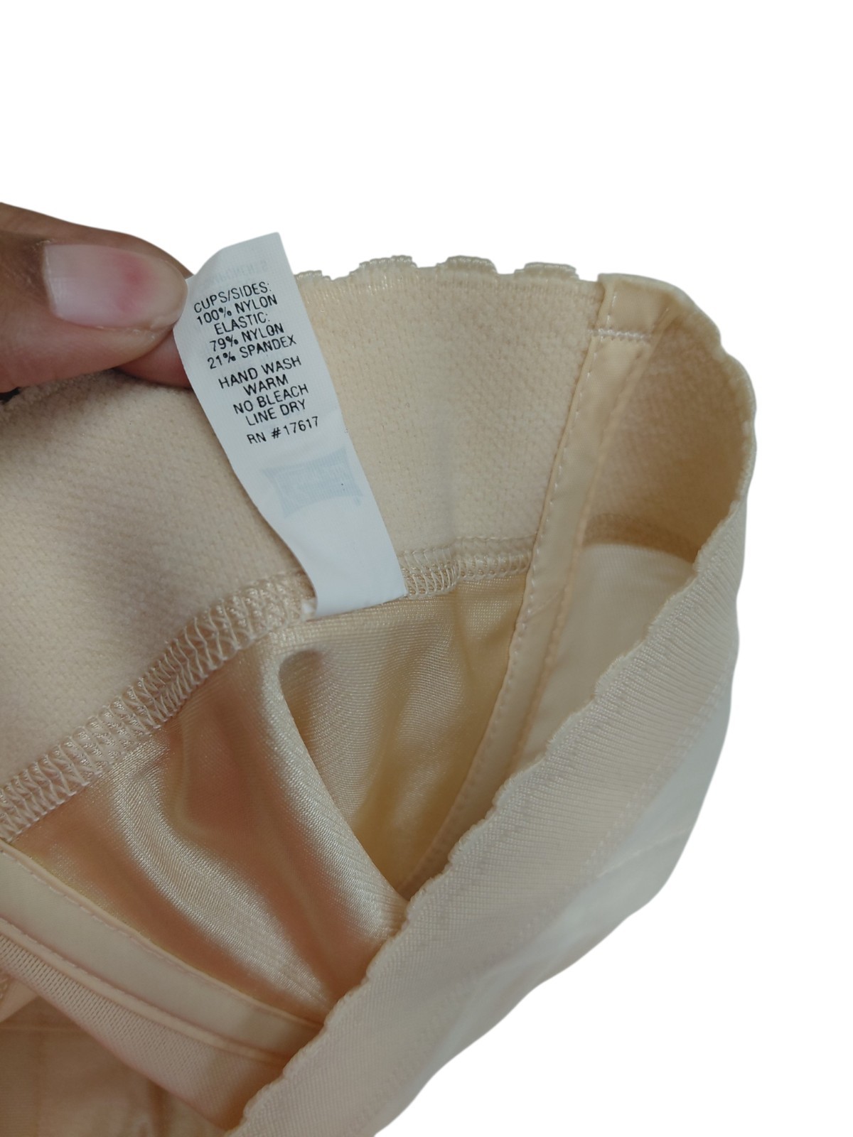 Vintage Crown-nette Longline Bra Size 48C