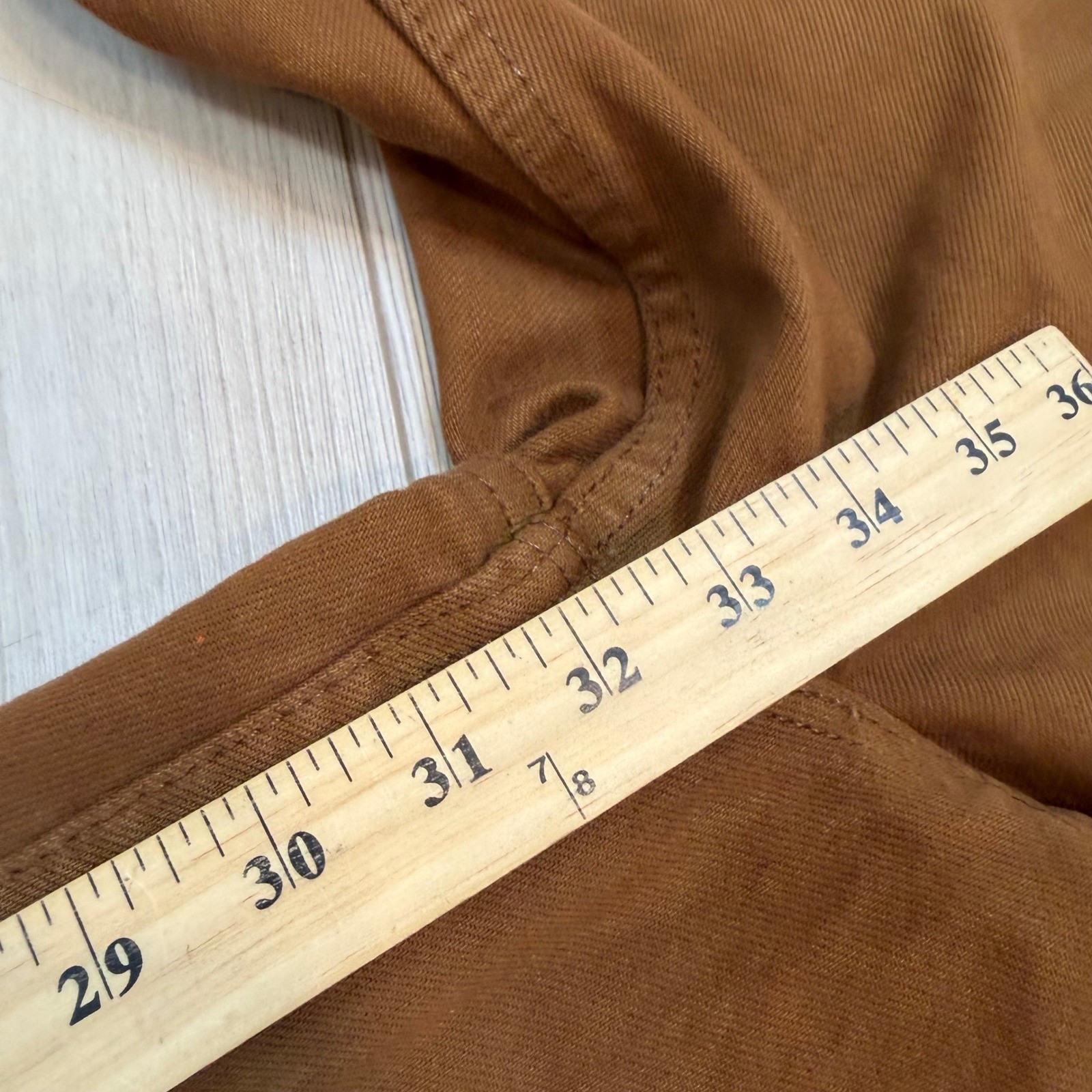 Vintage Levis 550 Relaxed Fit Tapered Leg Brown Denim Jeans Made in USA Women 13