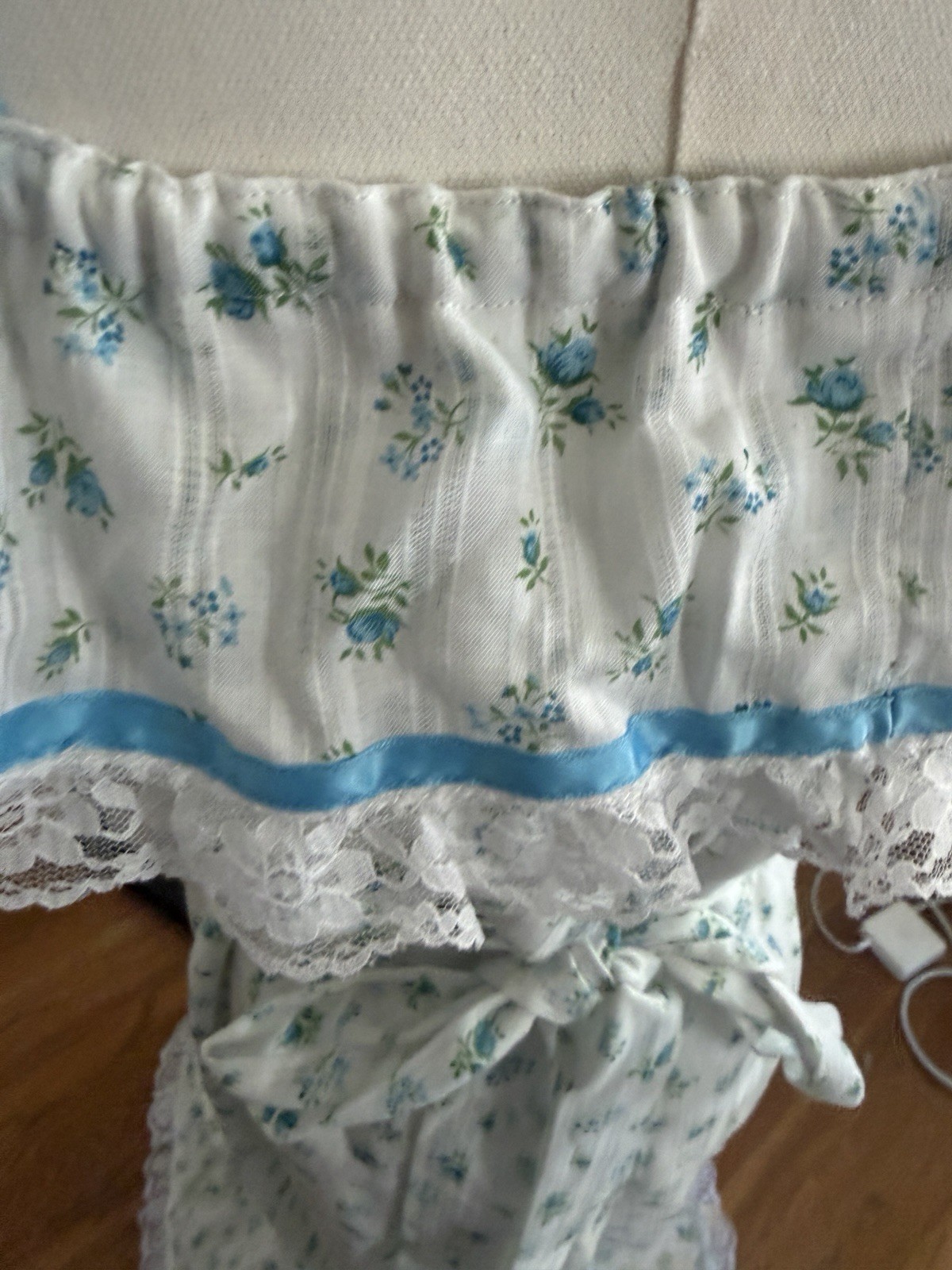 Vintage 1970s Cottagecore Prairie Maxi Dress