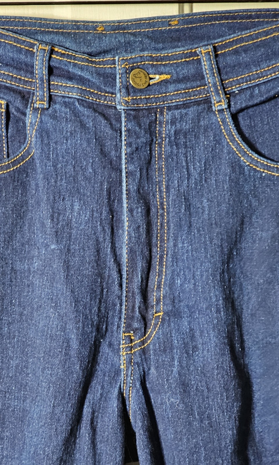 VTG 80’s Jordache Jeans Women Size 12 29×32 Dark Blue Denim Horse Head Retro Mom