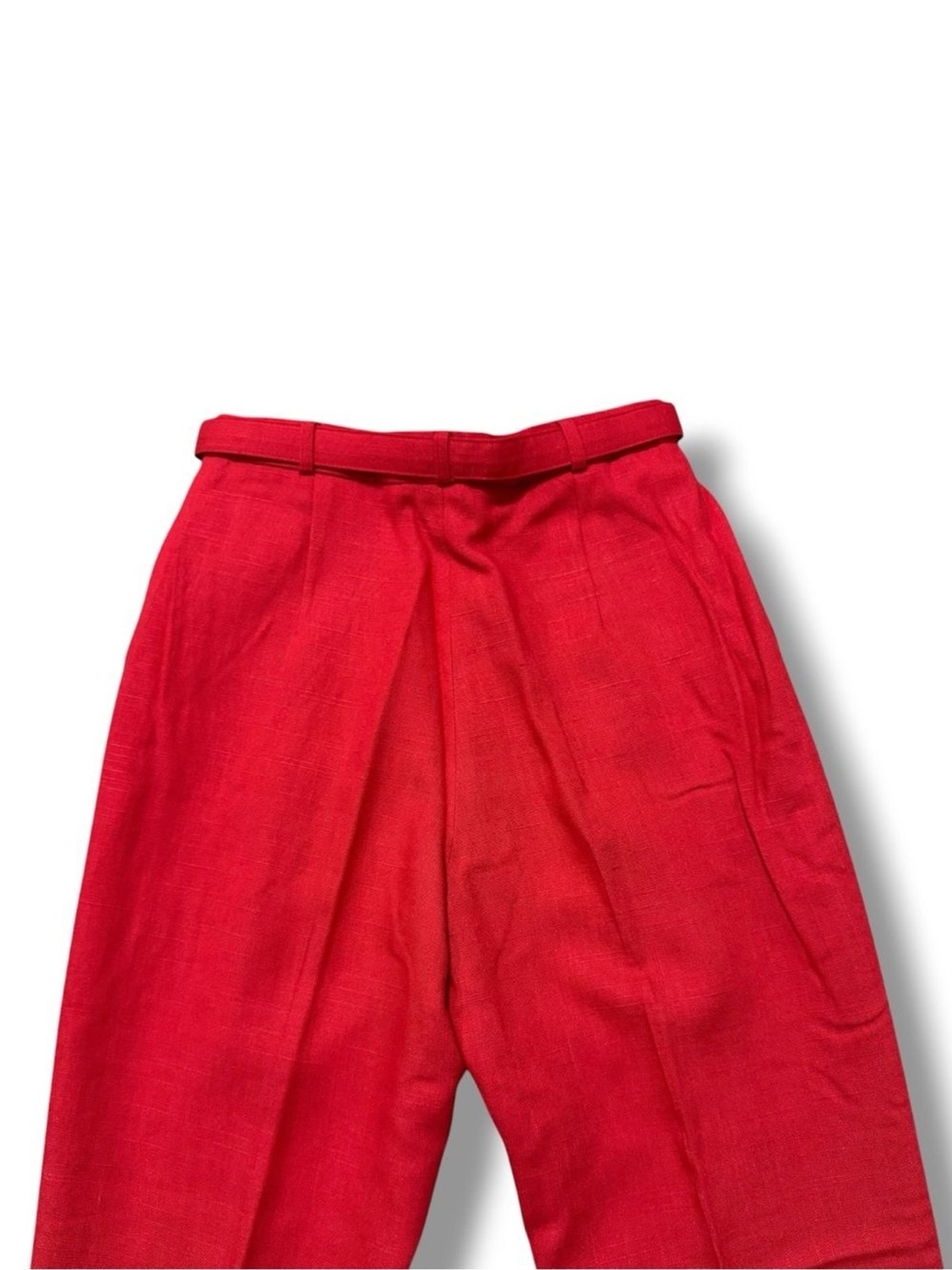 Vintage Country Suburbans Union Made Red High Rise Straight Leg Pants Size 8 USA