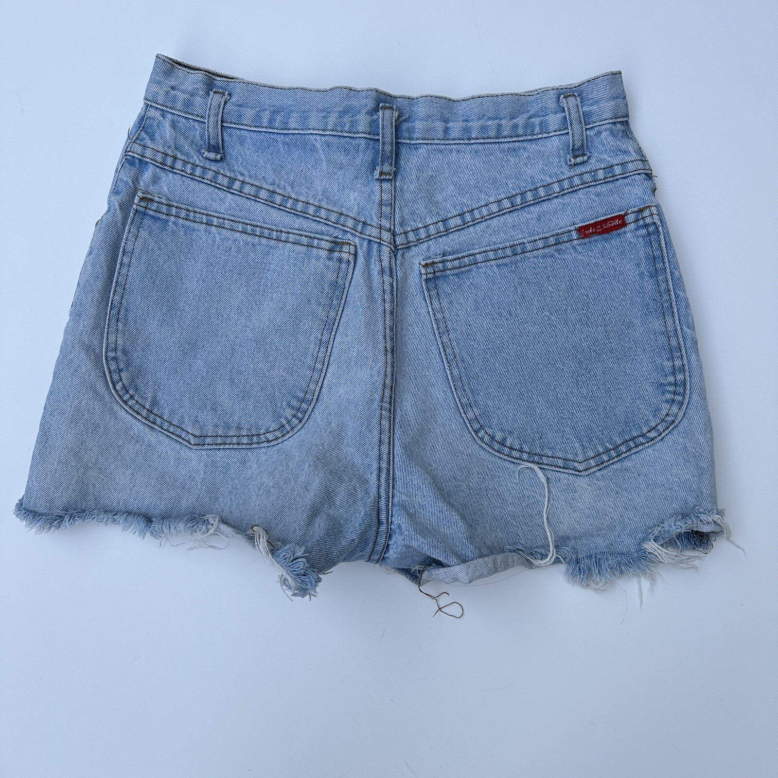 Made in the Shade Womens Blue Denim Cut Off Jean Shorts Size 9 Casual Beach