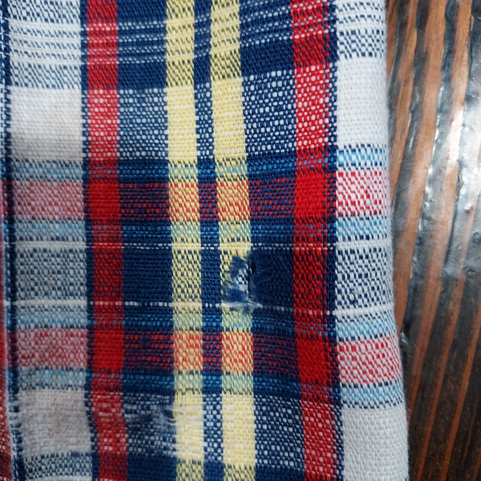 VTG 70’s Levi’s Boys Sta-Prest Plaid Flare Slacks Reg 12 Made in USA